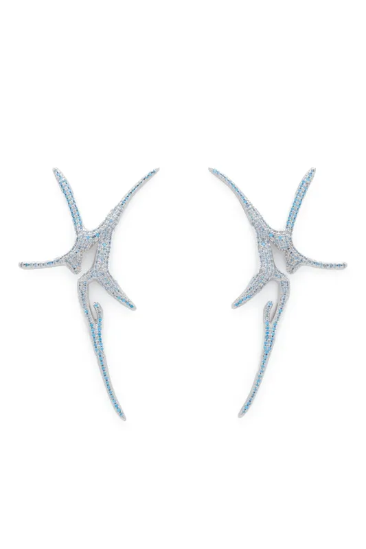 SKY PAVE NOVA EARRINGS sold by Collina Strada