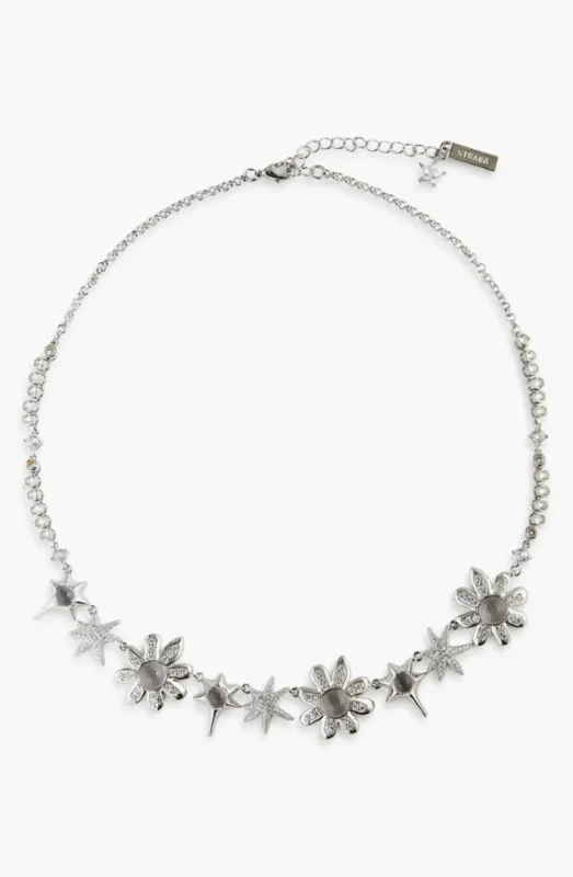 CRYSTAL CLEAR MEADOW NECKLACE sold by Collina Strada