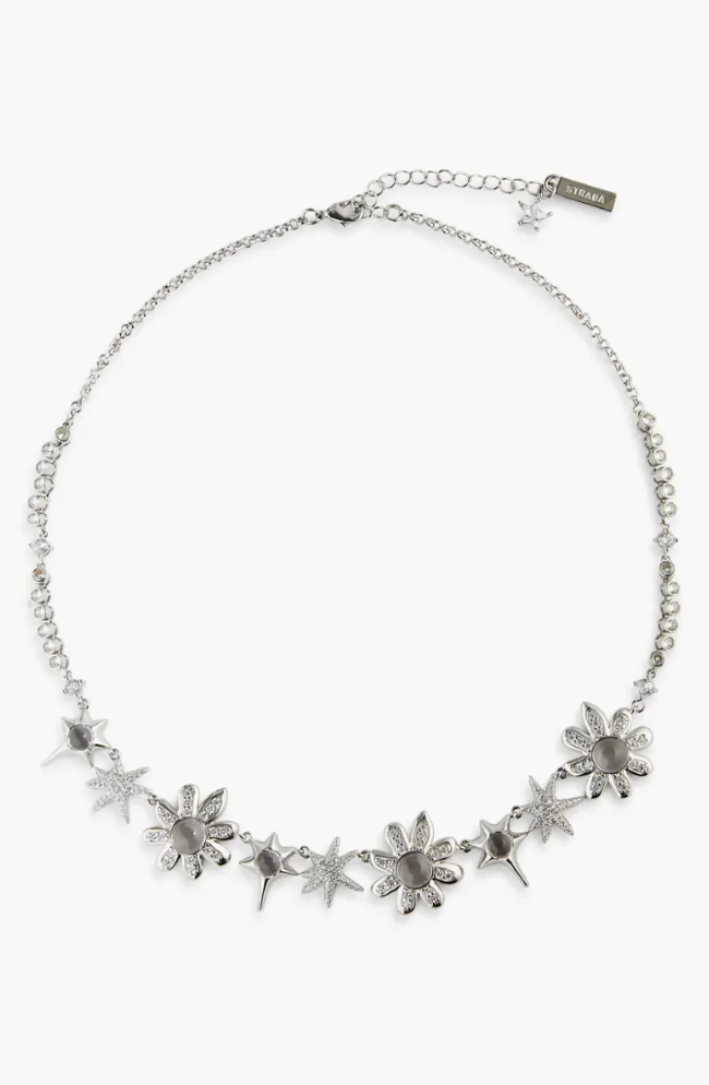 CRYSTAL CLEAR MEADOW NECKLACE sold by Collina Strada