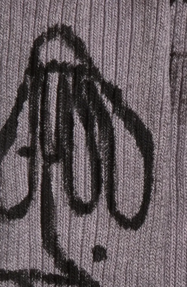 CHARCOAL DAISY SOCKS sold by Collina Strada product image thumbnail 2