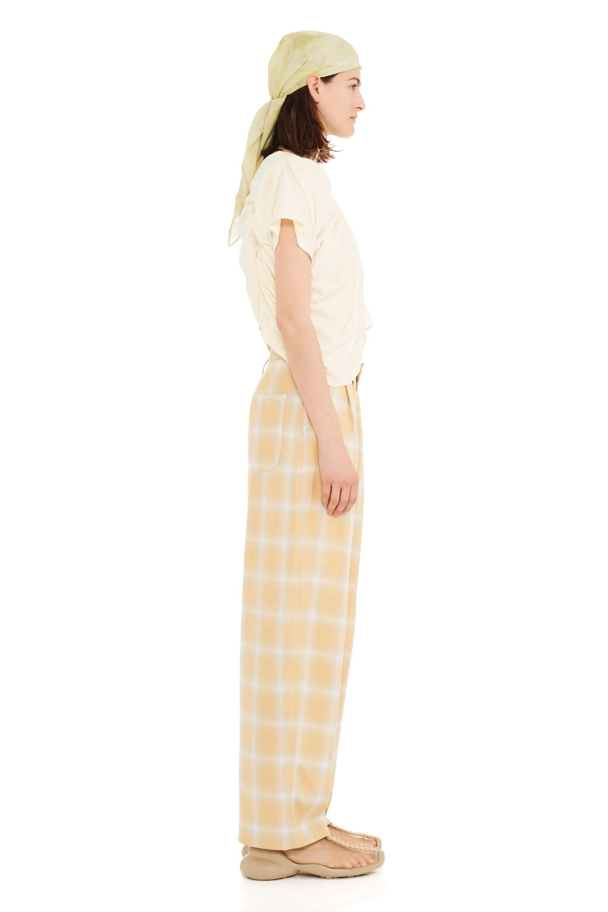 SUNNY PLAID CATCHFLY PANT sold by Collina Strada product image thumbnail 2