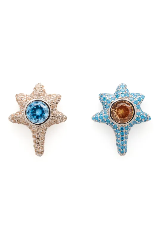 SKY SAND CORAL STUDS sold by Collina Strada