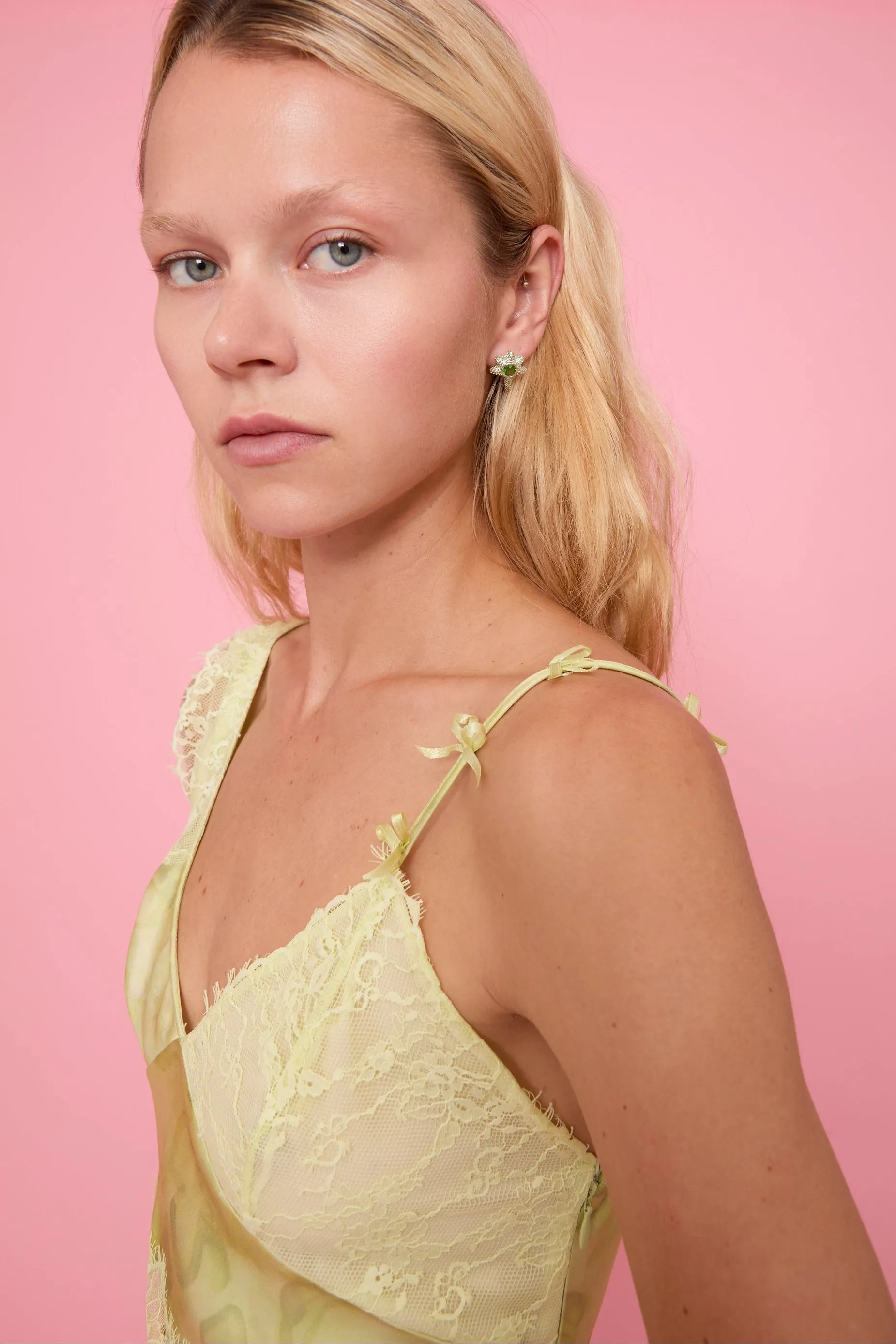 APPLE GREEN CORAL STUDS sold by Collina Strada product image thumbnail 2