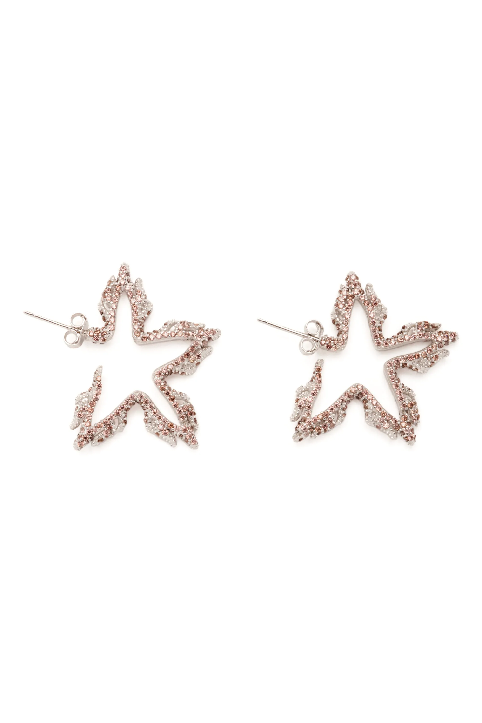 EARTH FLAME STAR EARRINGS sold by Collina Strada