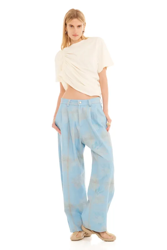 DENIM PICNIC CATCHFLY PANT sold by Collina Strada