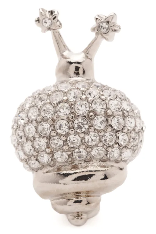 CRYSTAL CLEAR SNAIL RING sold by Collina Strada