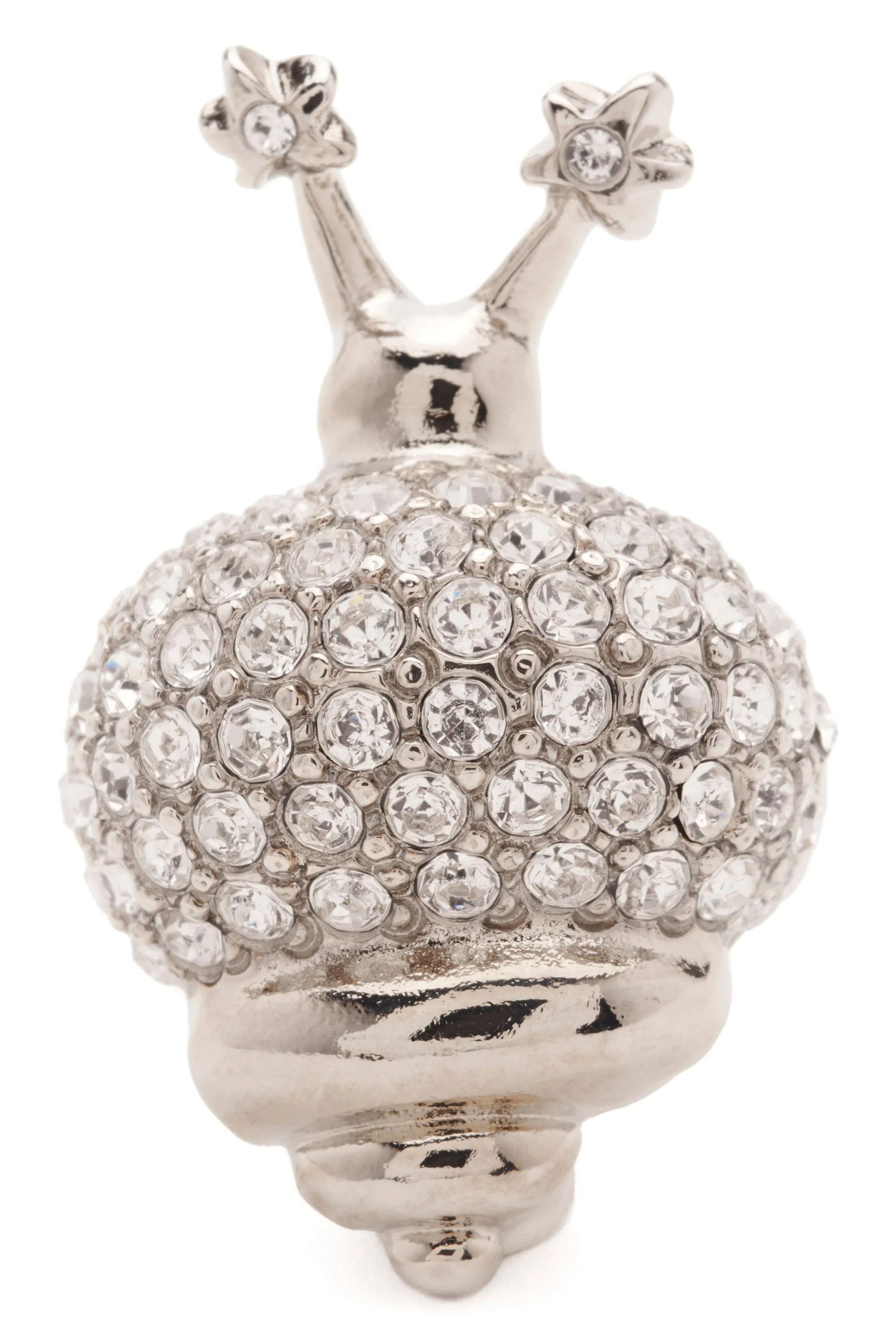 CRYSTAL CLEAR SNAIL RING sold by Collina Strada