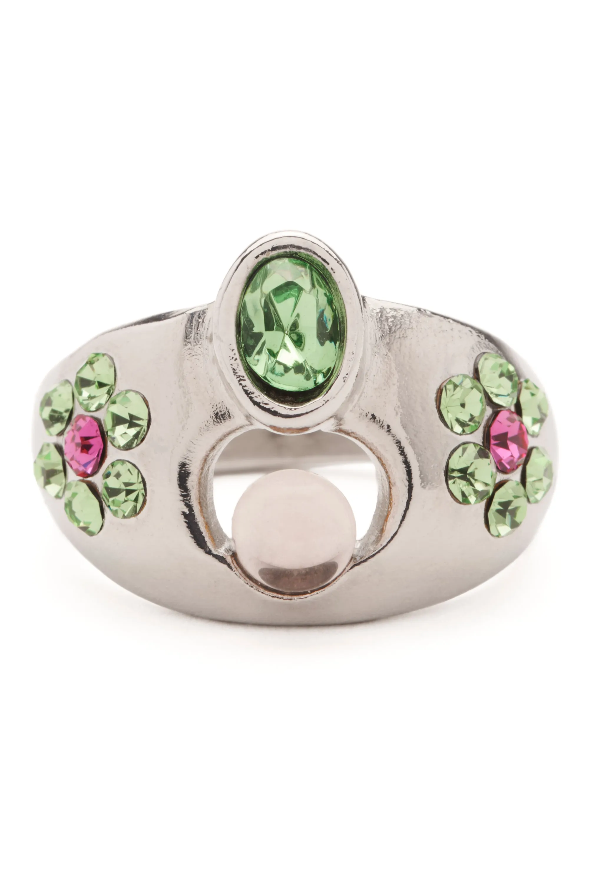 APPLE PINK COSMIC RING sold by Collina Strada