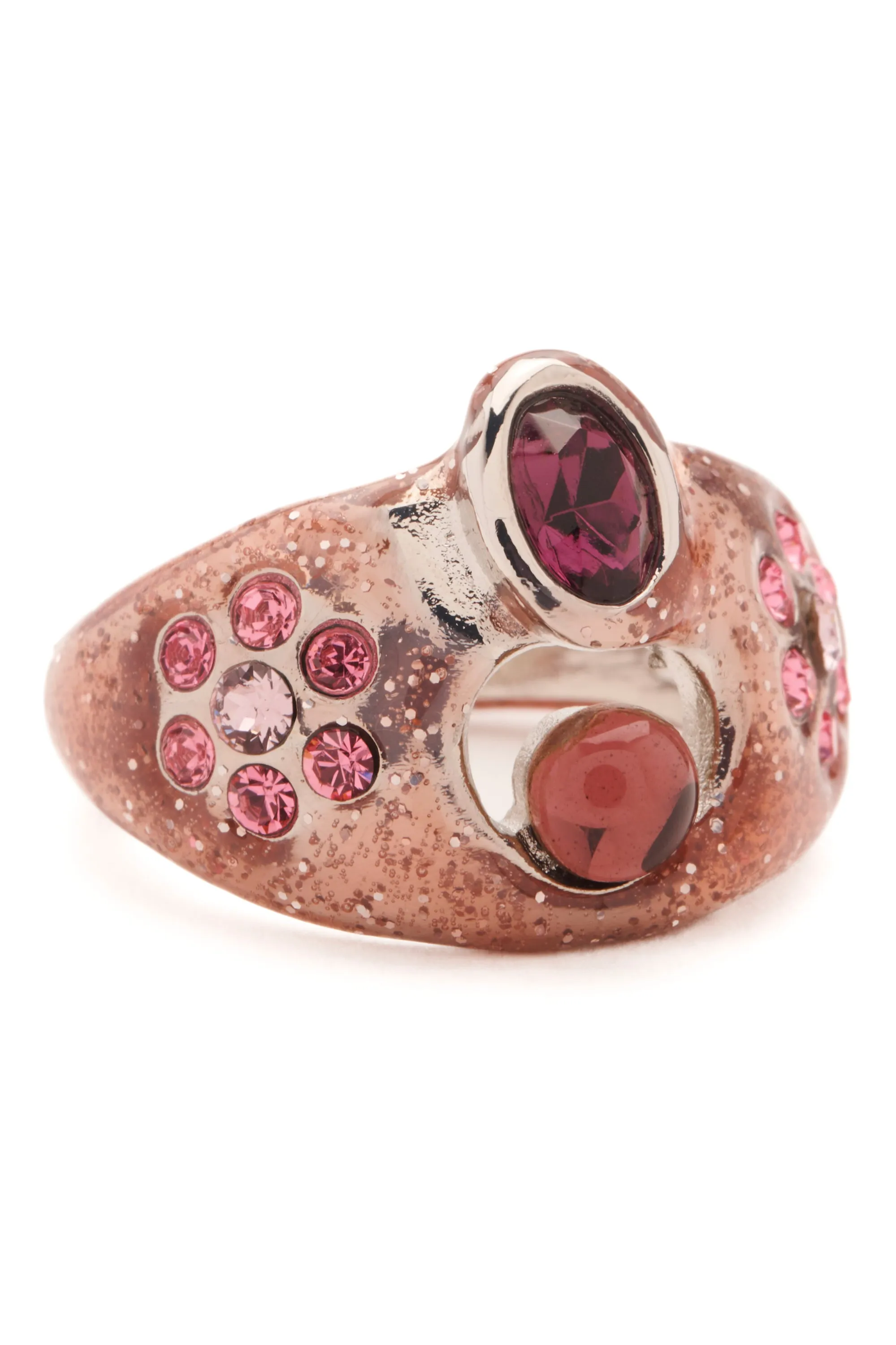 PINK METALLIC COSMIC RING sold by Collina Strada product image thumbnail 2