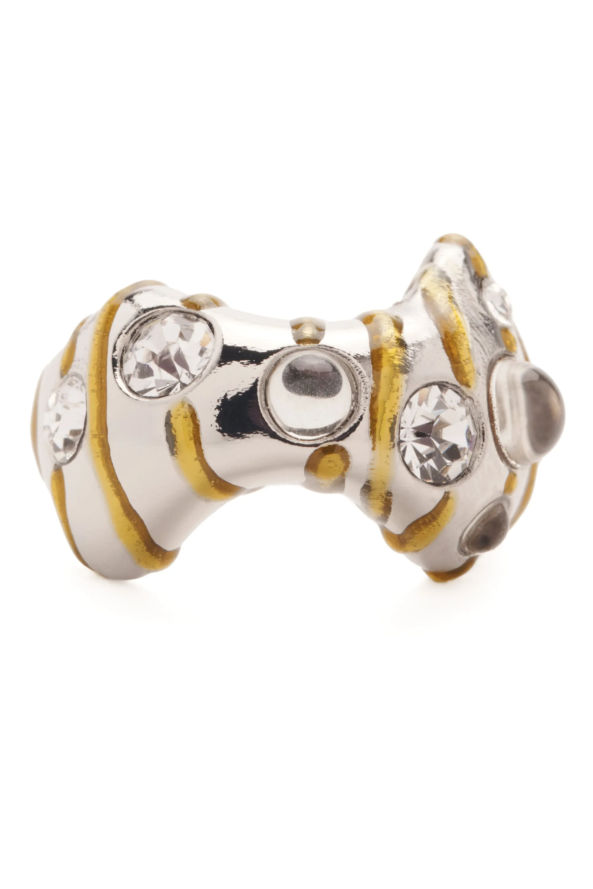 GOLD STRIPE BAT RING sold by Collina Strada product image thumbnail 2