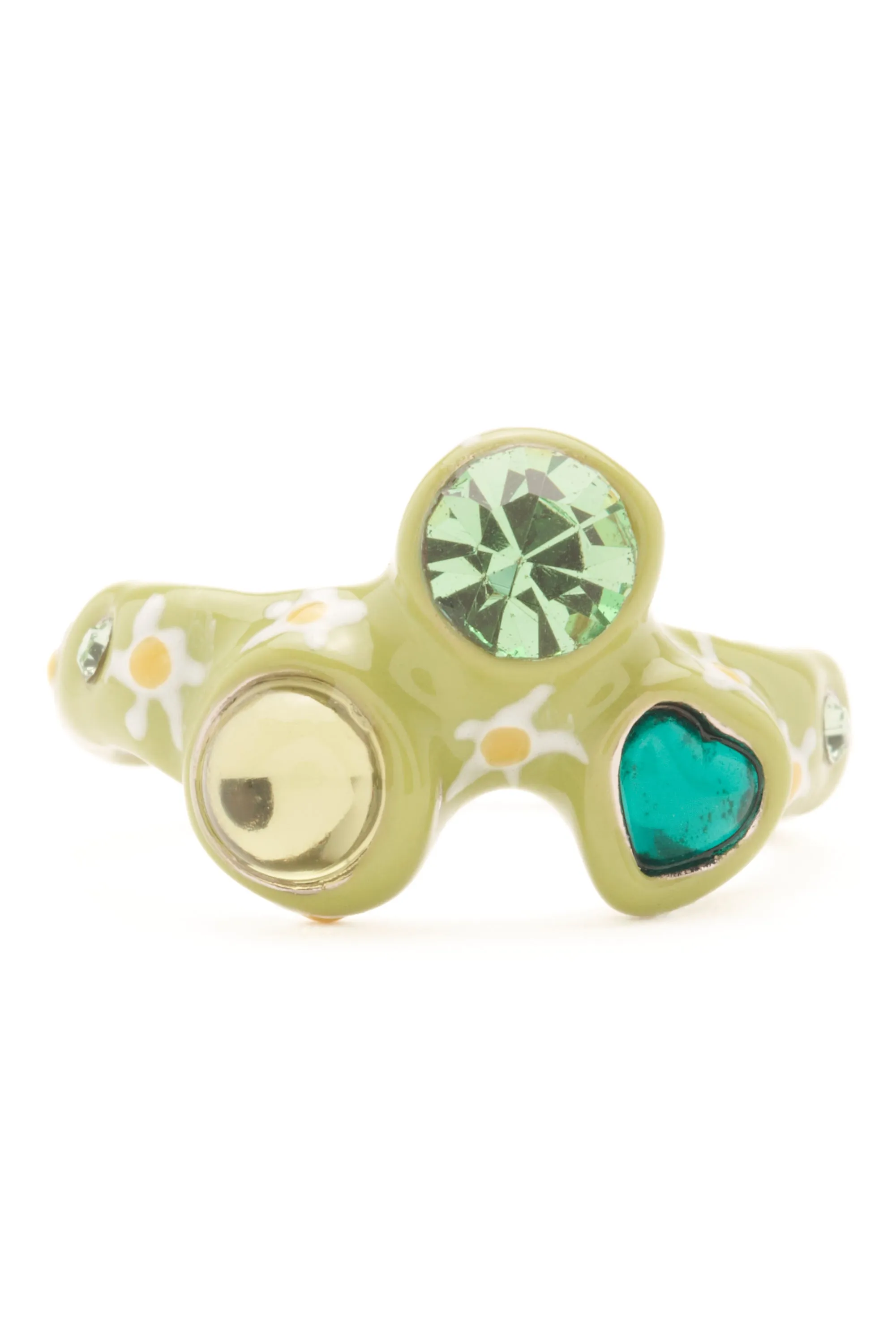 LIME FLOWERS FLORENCE RING sold by Collina Strada