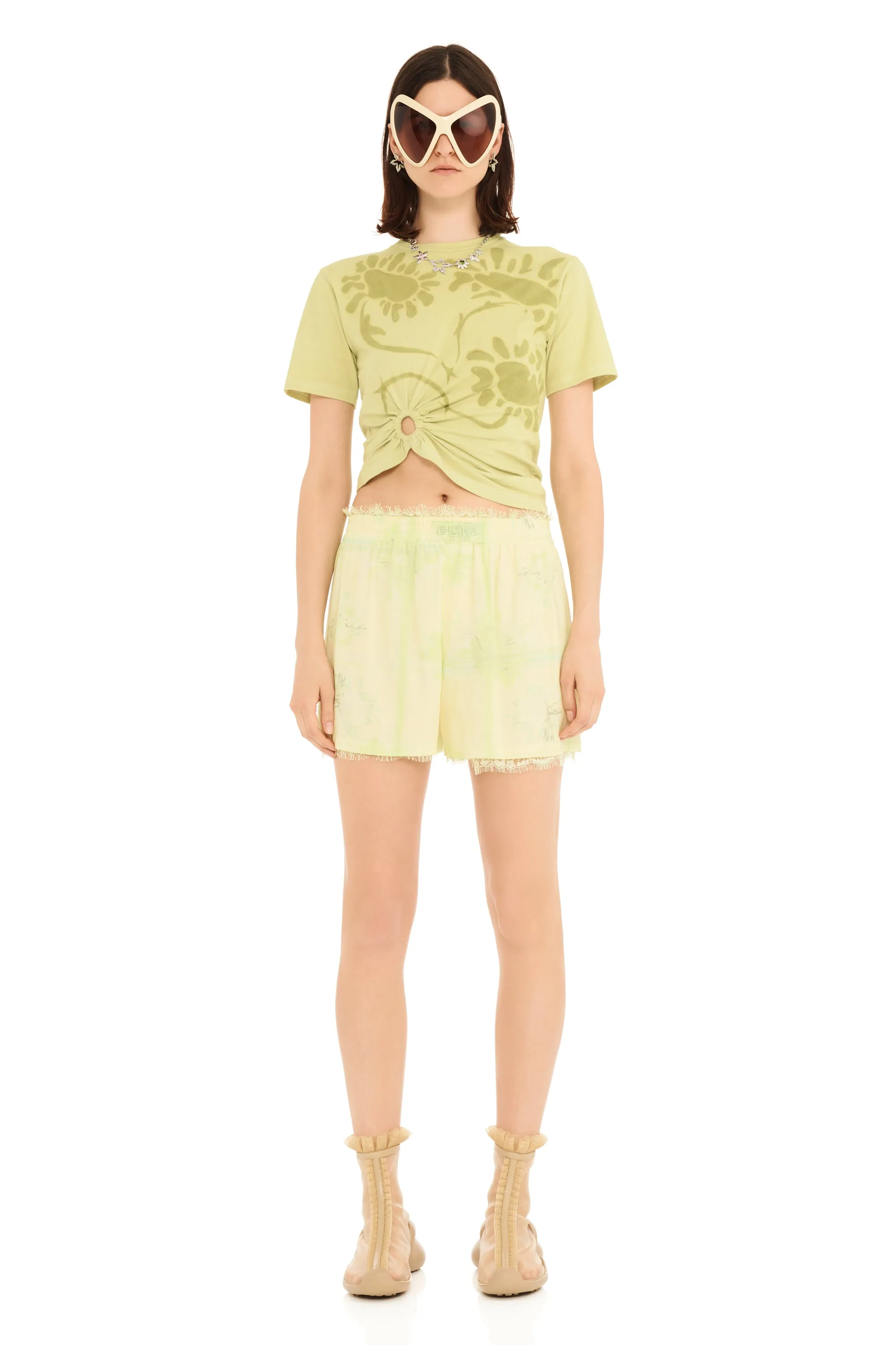 LEMON PICNIC MINI ODEON BOXER sold by Collina Strada product image thumbnail 2