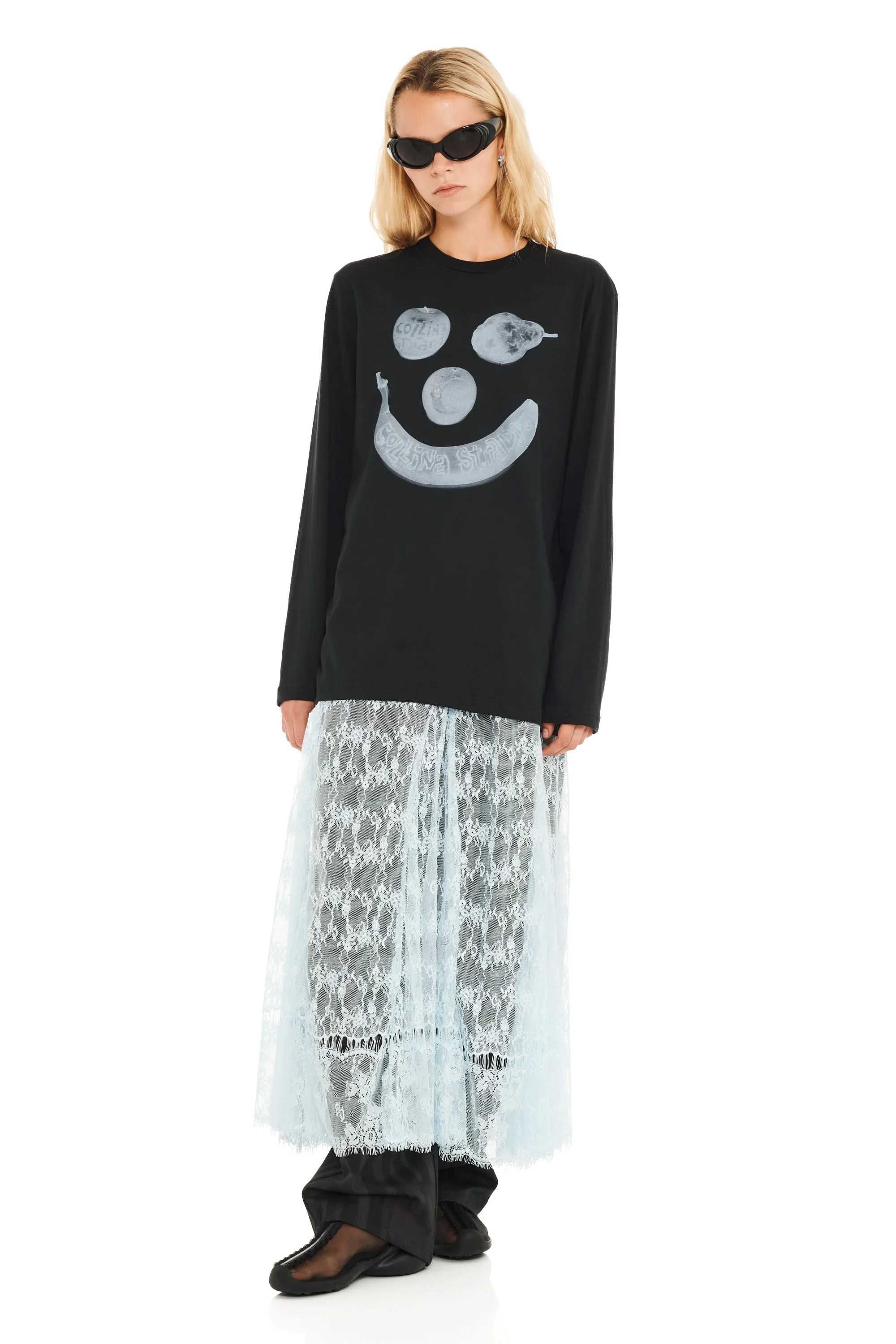 BLACK BANANA X-RAY LONG SLEEVE TEE sold by Collina Strada product image thumbnail 3