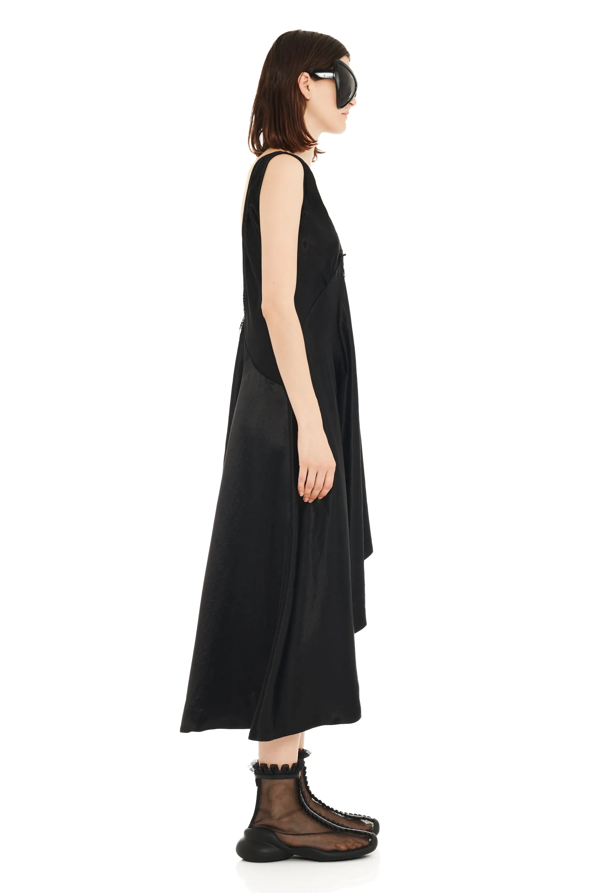 BLACK TULIP DRESS sold by Collina Strada product image thumbnail 4