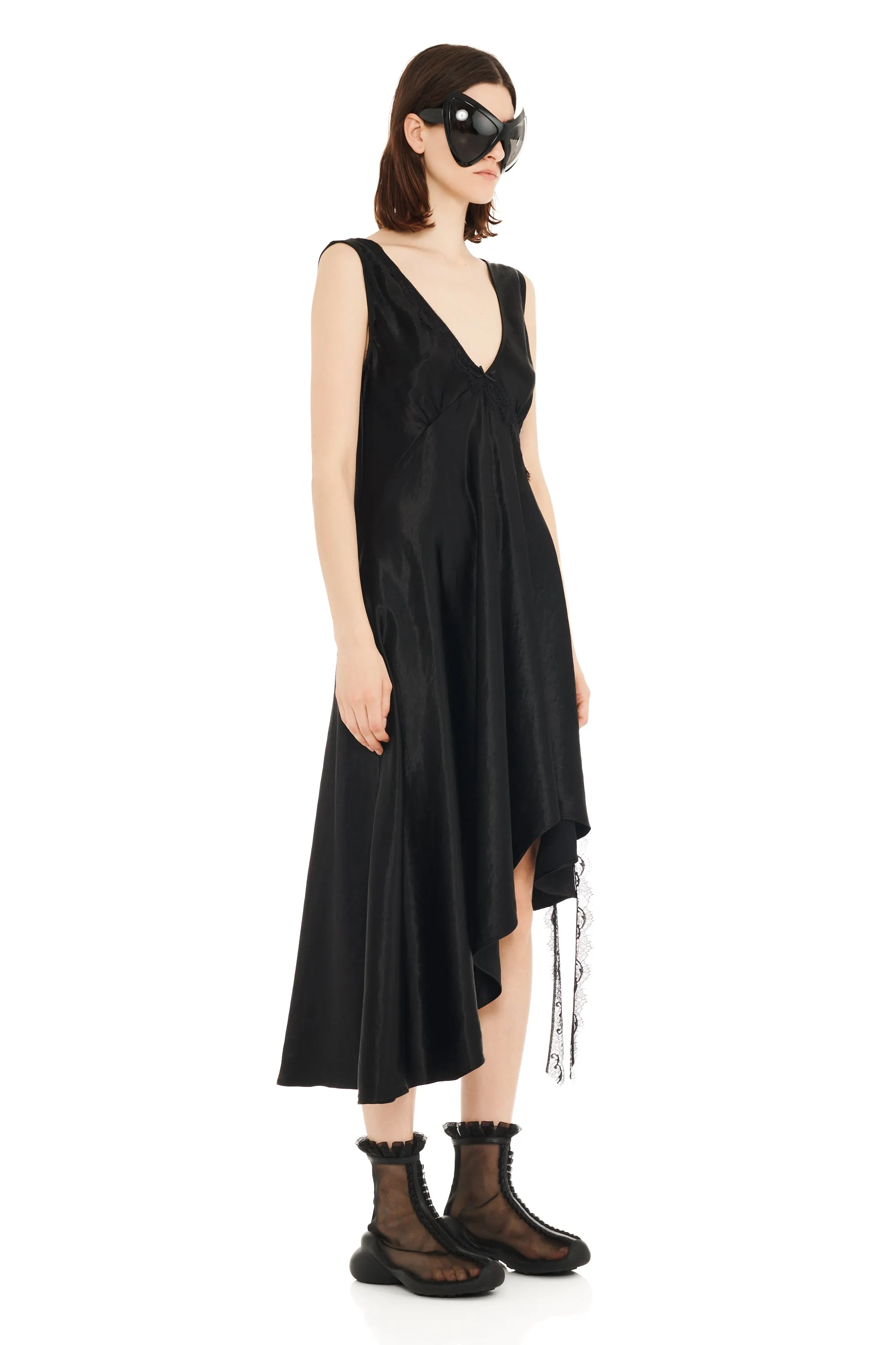 BLACK TULIP DRESS sold by Collina Strada product image thumbnail 3