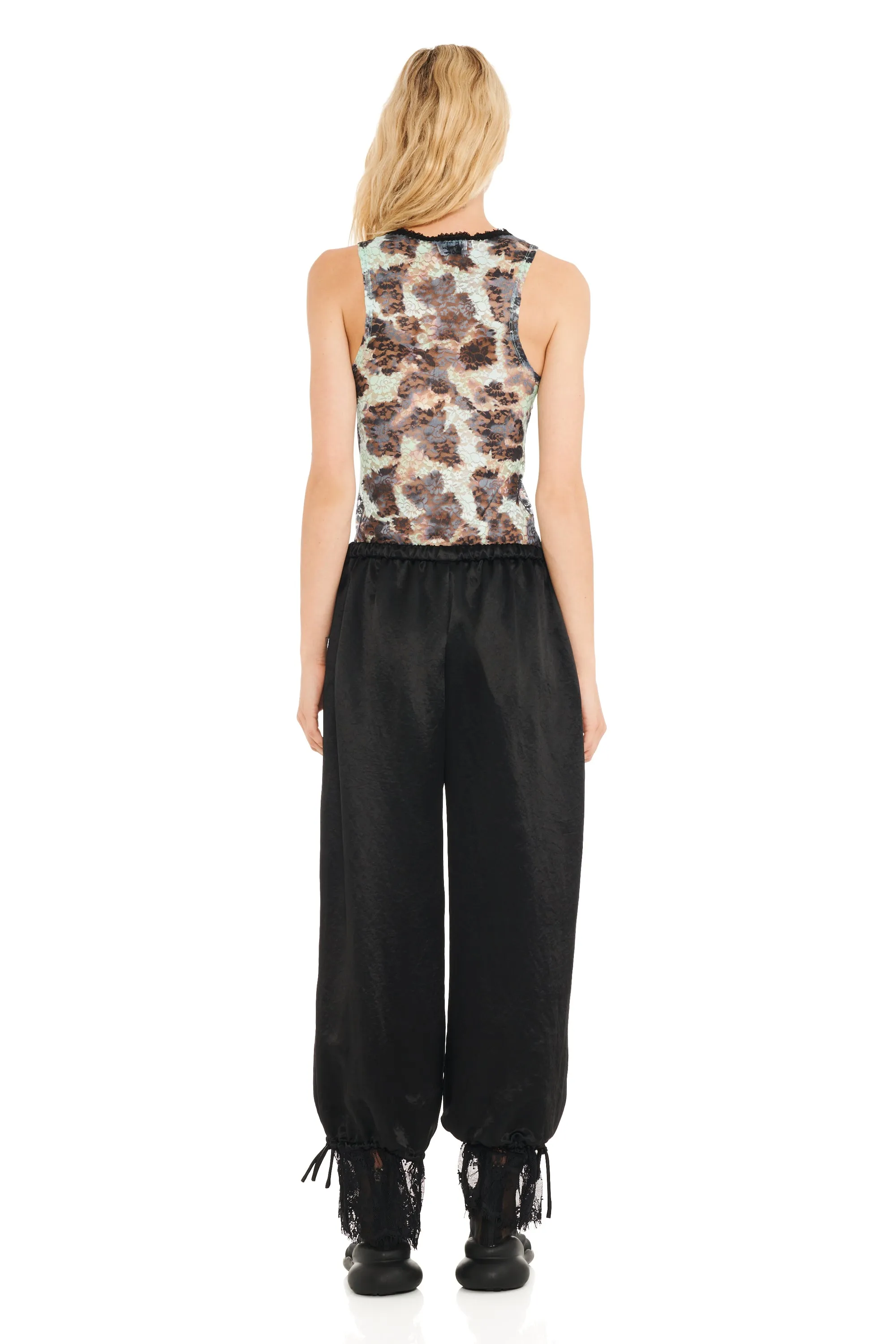 SNOW LEOPARD LACE DACHI TOP sold by Collina Strada product image thumbnail 5