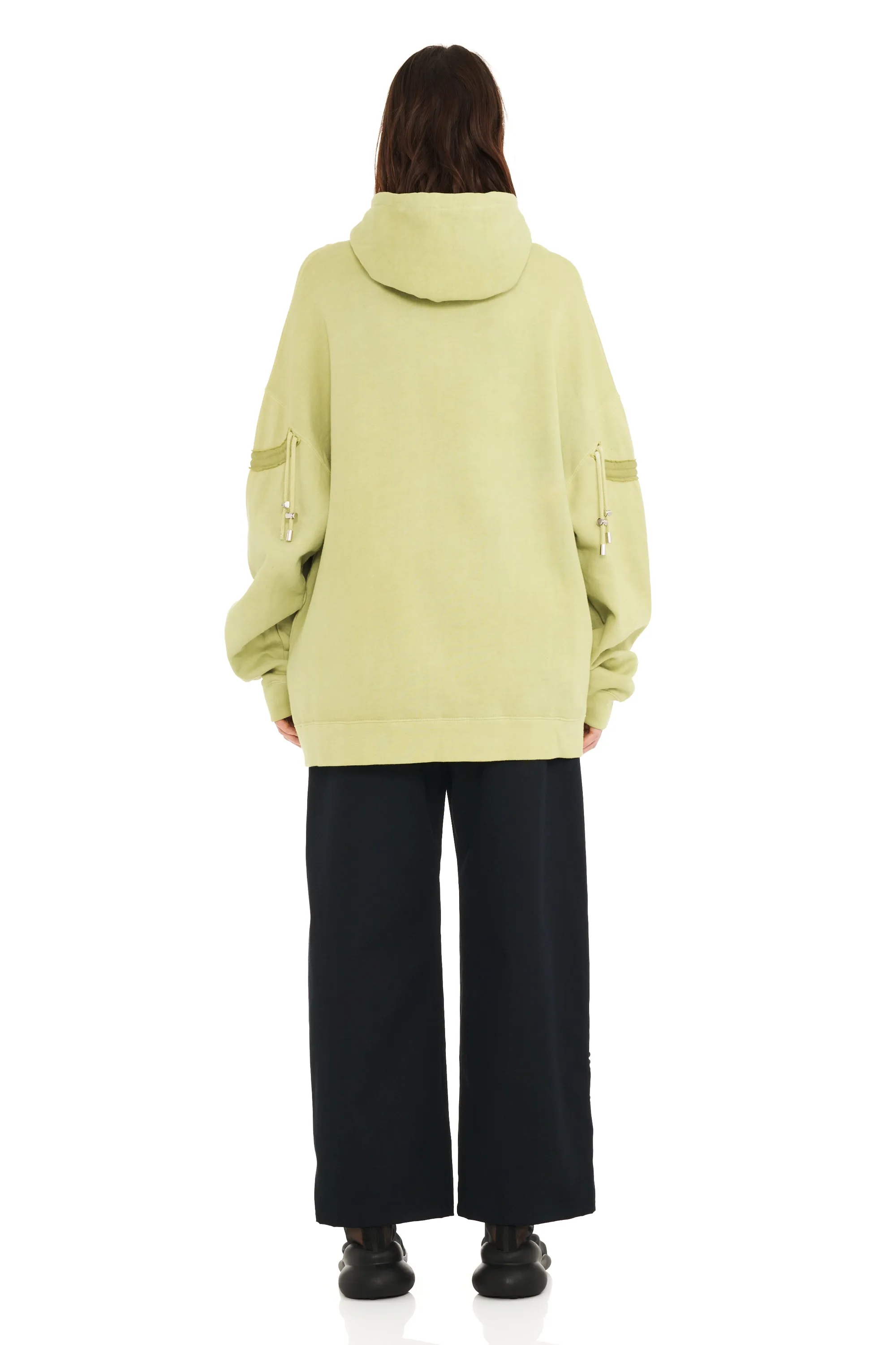 OLIVE FLAMES STAR HOODIE sold by Collina Strada product image thumbnail 5