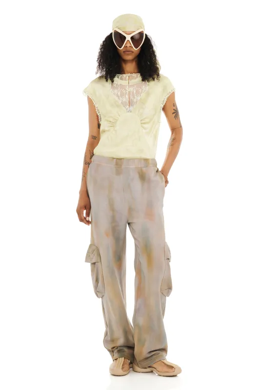 REISHI AURORA CARGO SWEATPANT made by Collina Strada