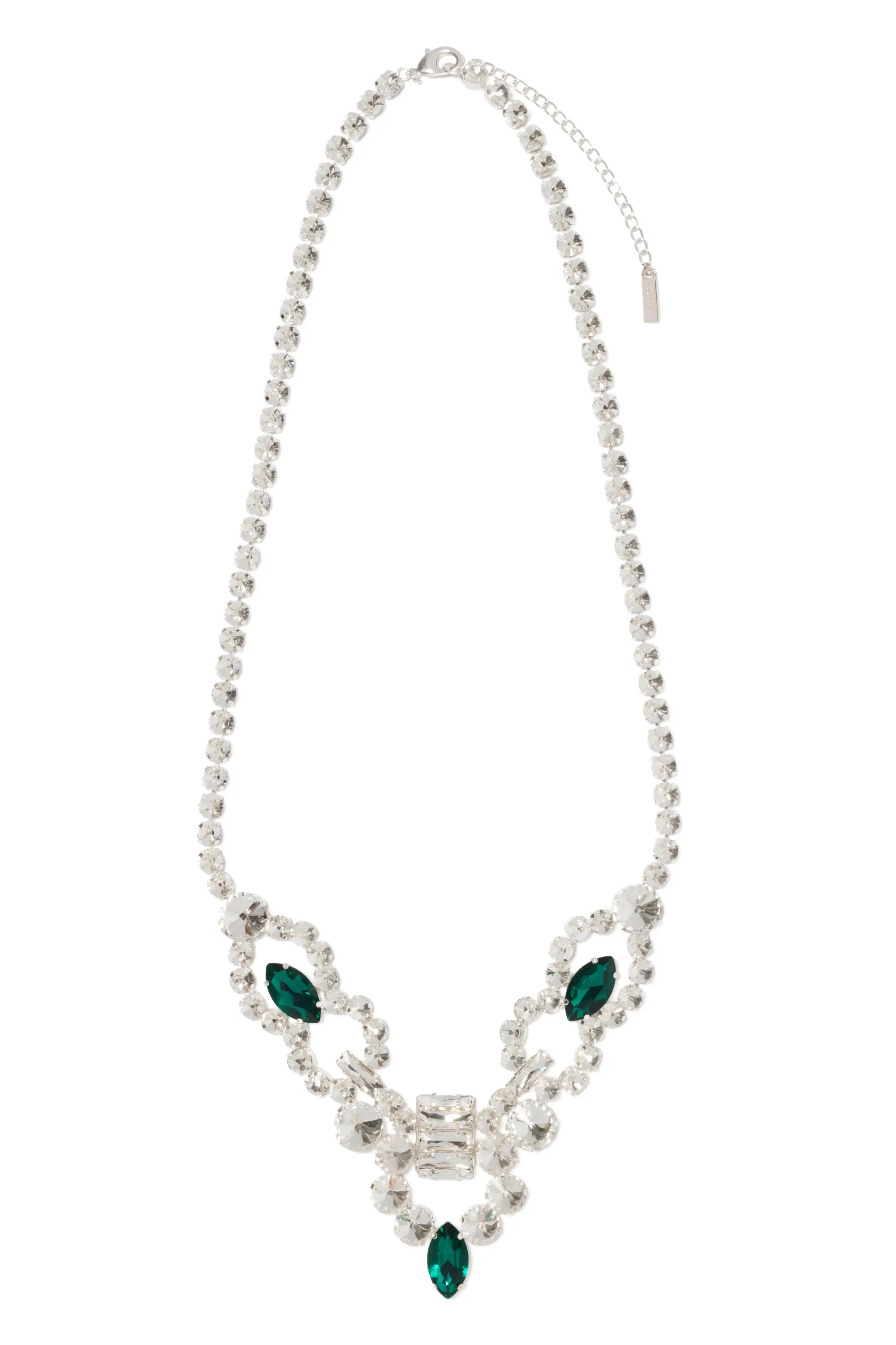 EMERALD CLEAR INDIE NECKLACE sold by Collina Strada
