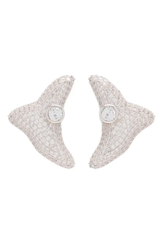 CRYSTAL CLEAR SUPER TRIGON STUDS sold by Collina Strada