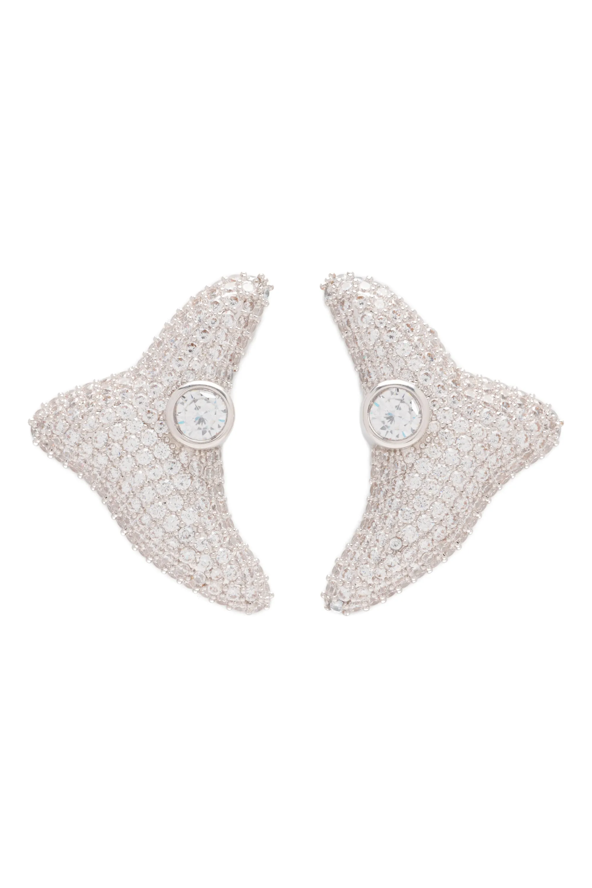 CRYSTAL CLEAR SUPER TRIGON STUDS sold by Collina Strada