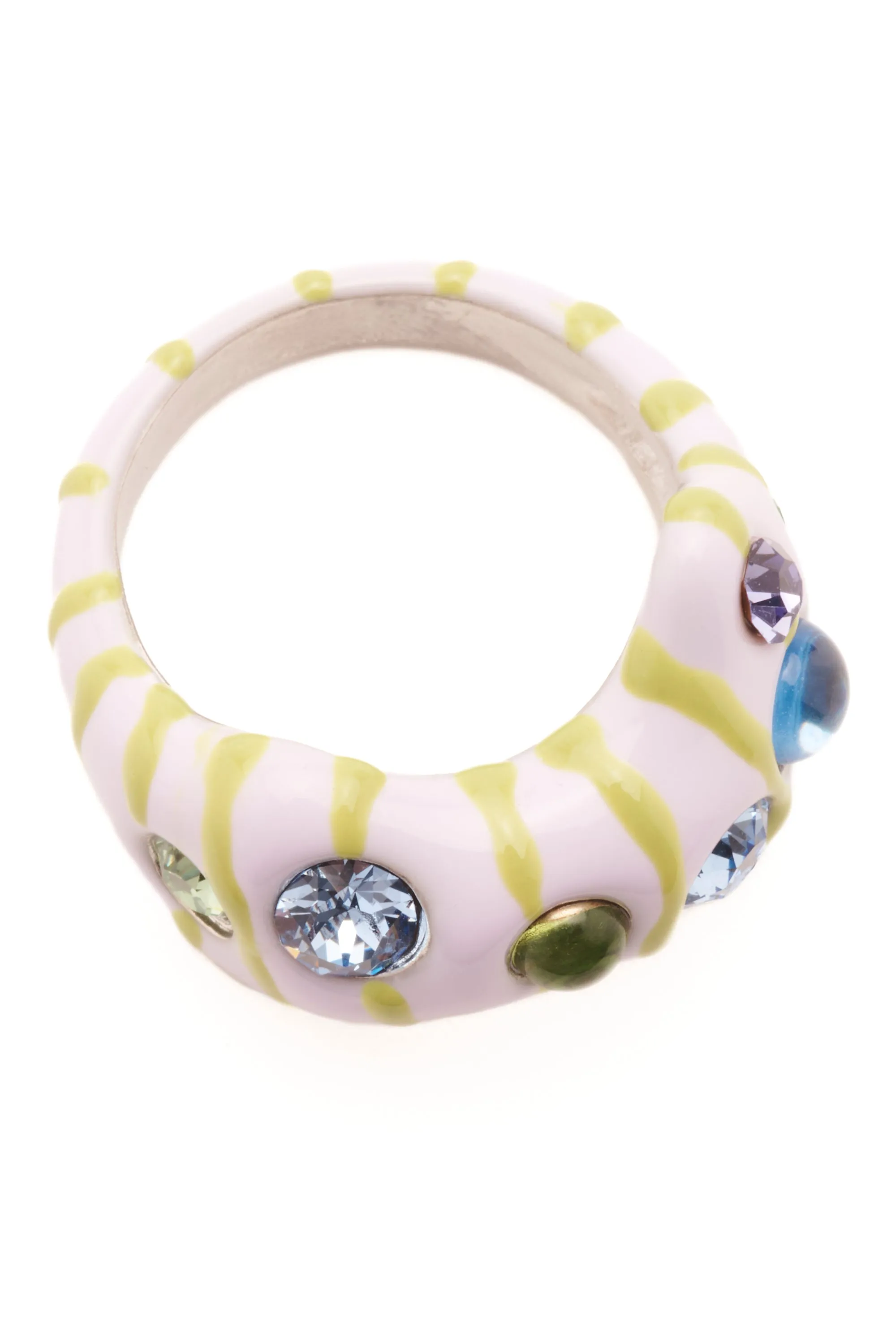 LILAC STRIPE BAT RING sold by Collina Strada product image thumbnail 3