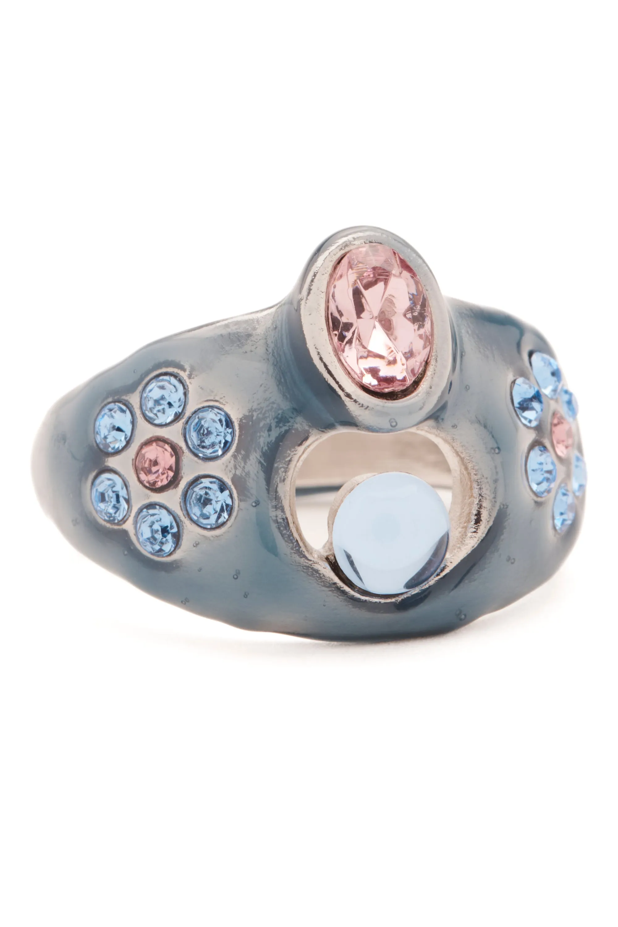 SOFT BLUE COSMIC DAISY RING sold by Collina Strada product image thumbnail 2