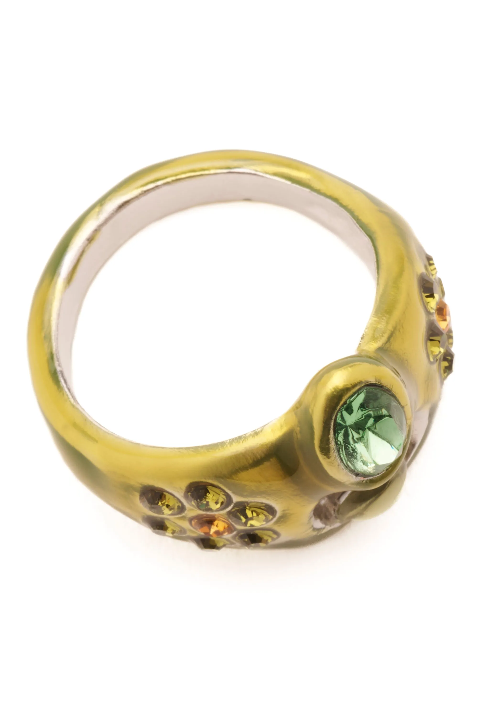 OLIVE COSMIC DAISY RING sold by Collina Strada product image thumbnail 3