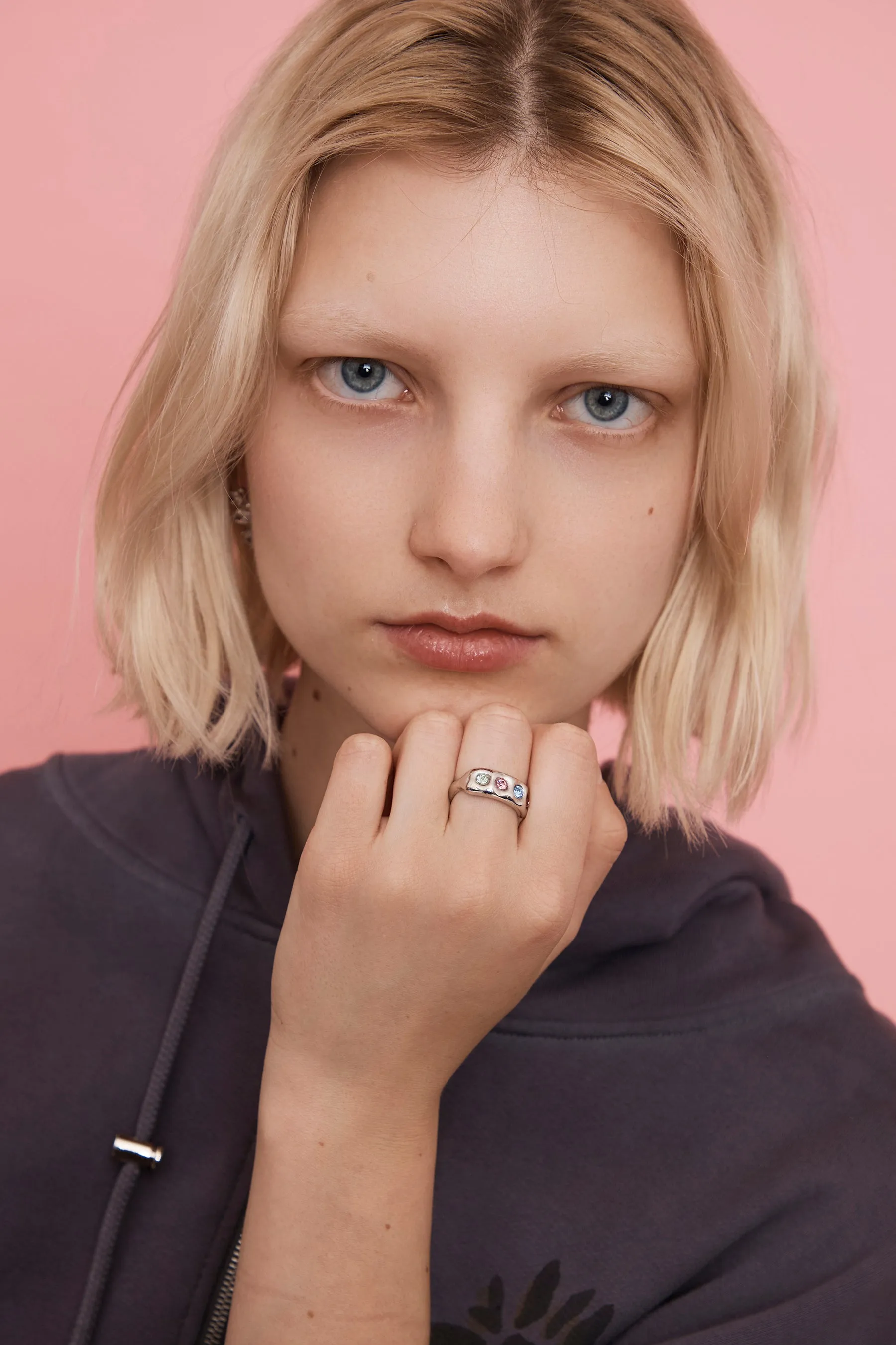 PASTEL MULTI DOUGH RING sold by Collina Strada product image thumbnail 4