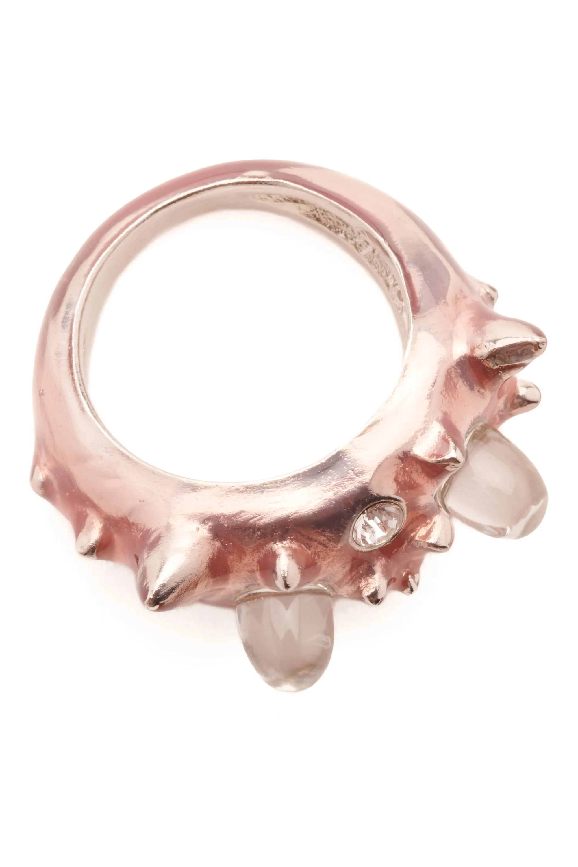 SOFT PINK DEMI ALIEN RING sold by Collina Strada product image thumbnail 3