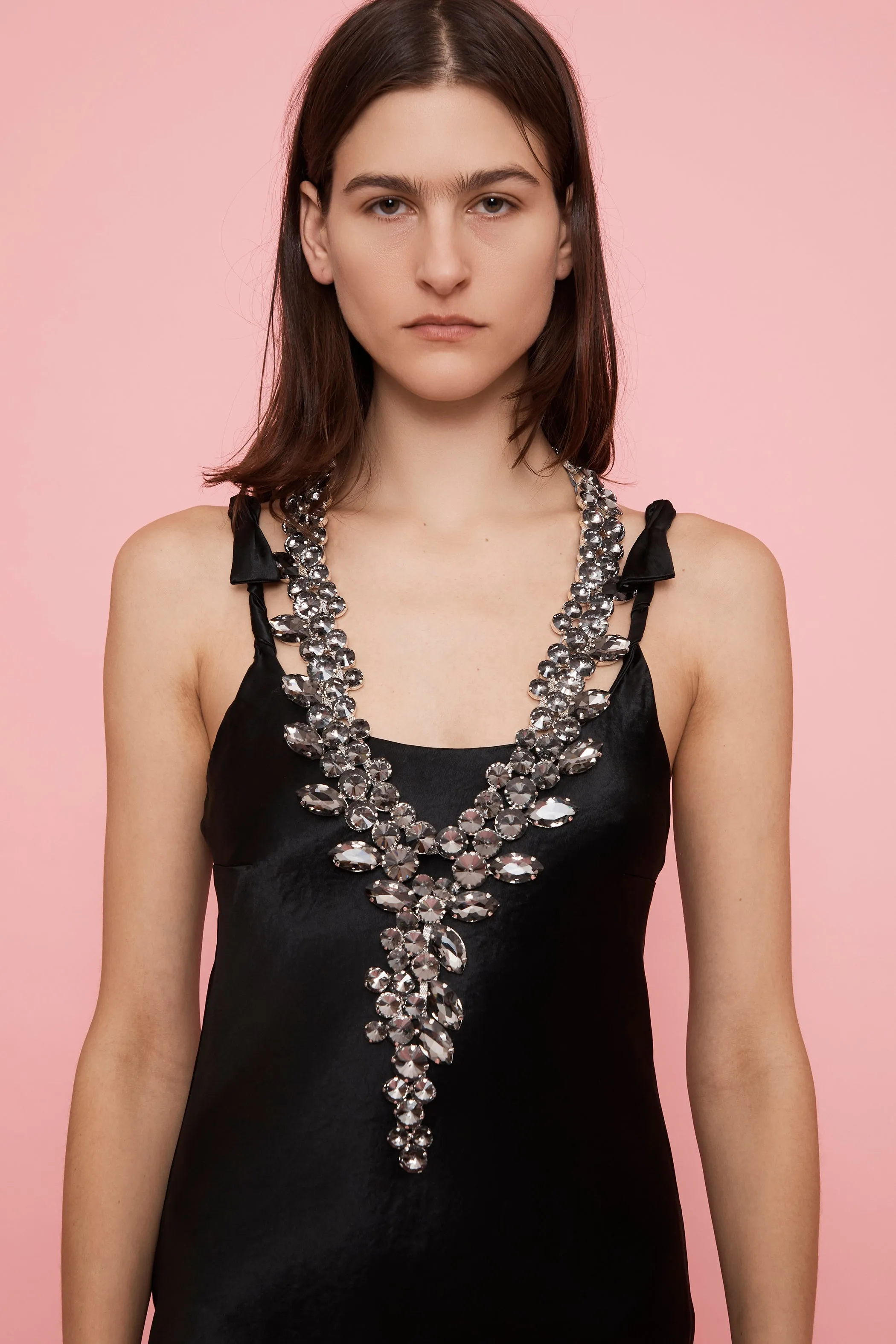 BLACK DIAMOND CHANDELIER NECKLACE sold by Collina Strada product image thumbnail 3