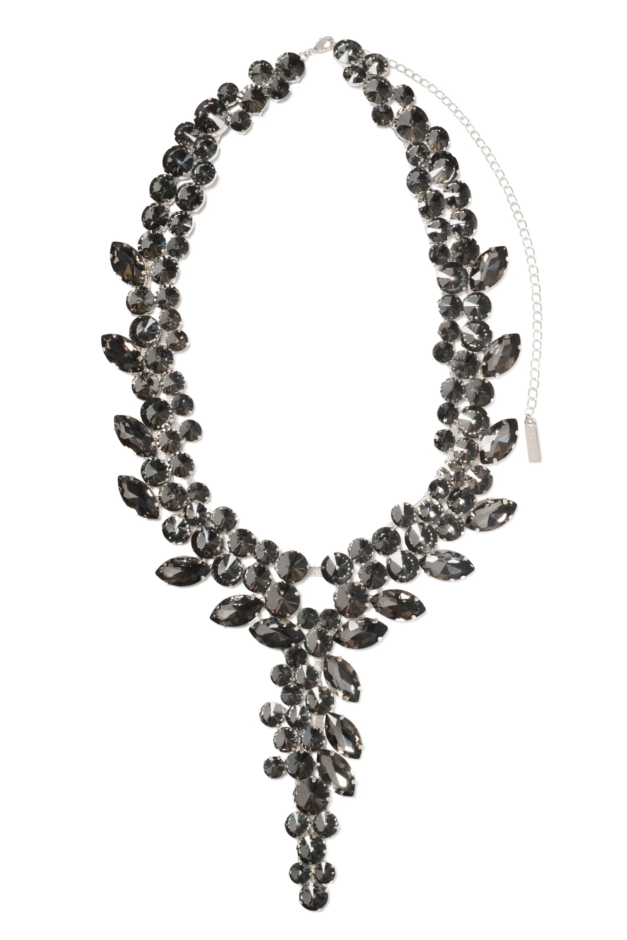 BLACK DIAMOND CHANDELIER NECKLACE sold by Collina Strada