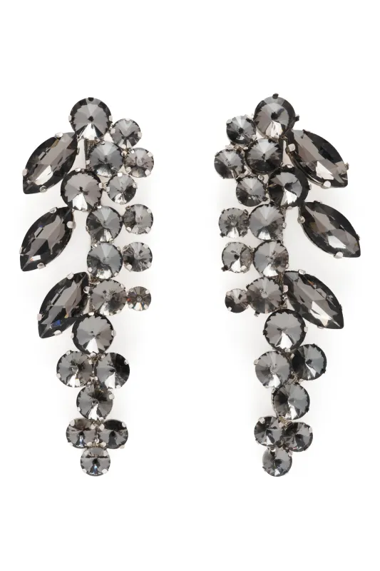 BLACK DIAMOND CHANDELIER EARRING sold by Collina Strada