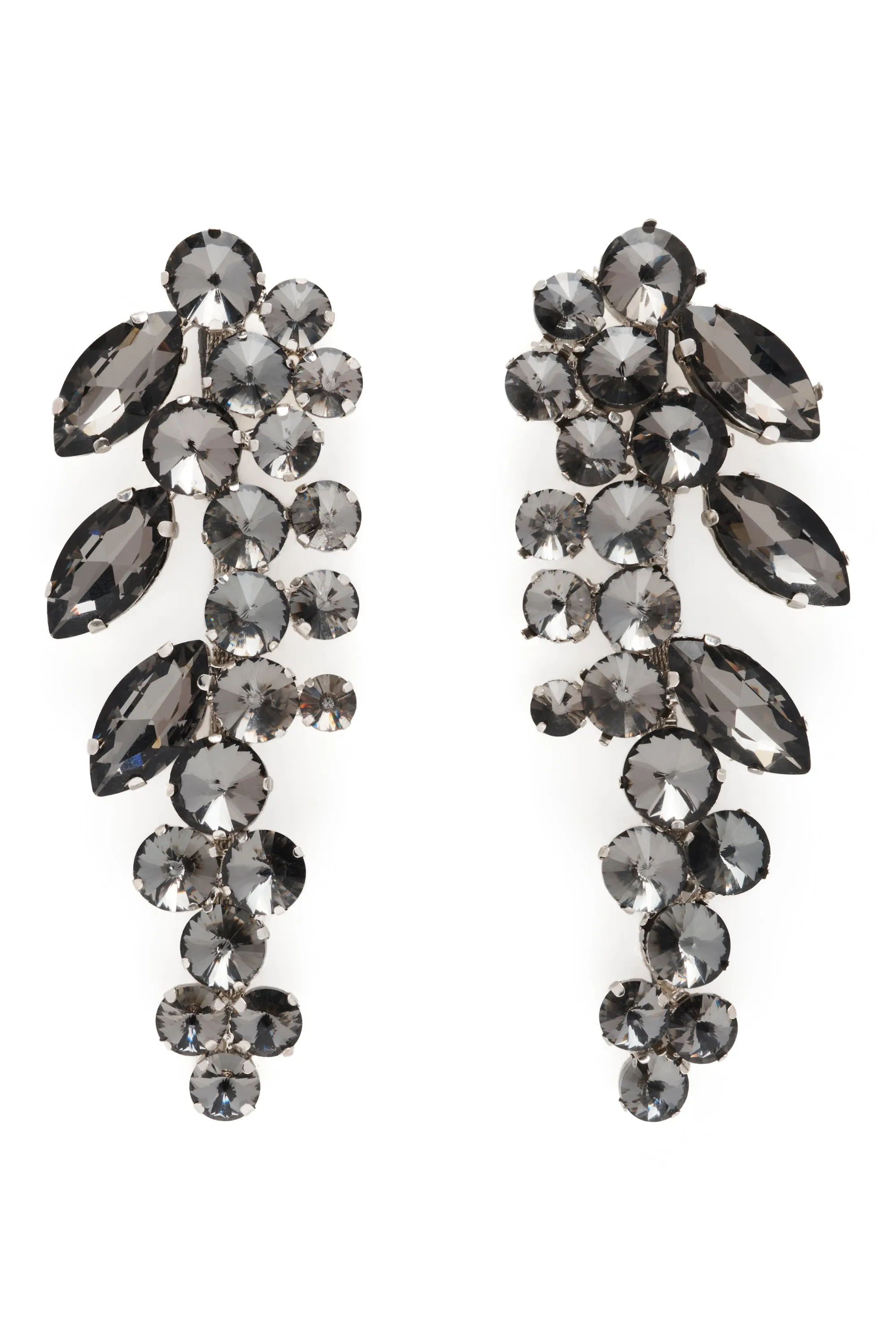 BLACK DIAMOND CHANDELIER EARRING sold by Collina Strada