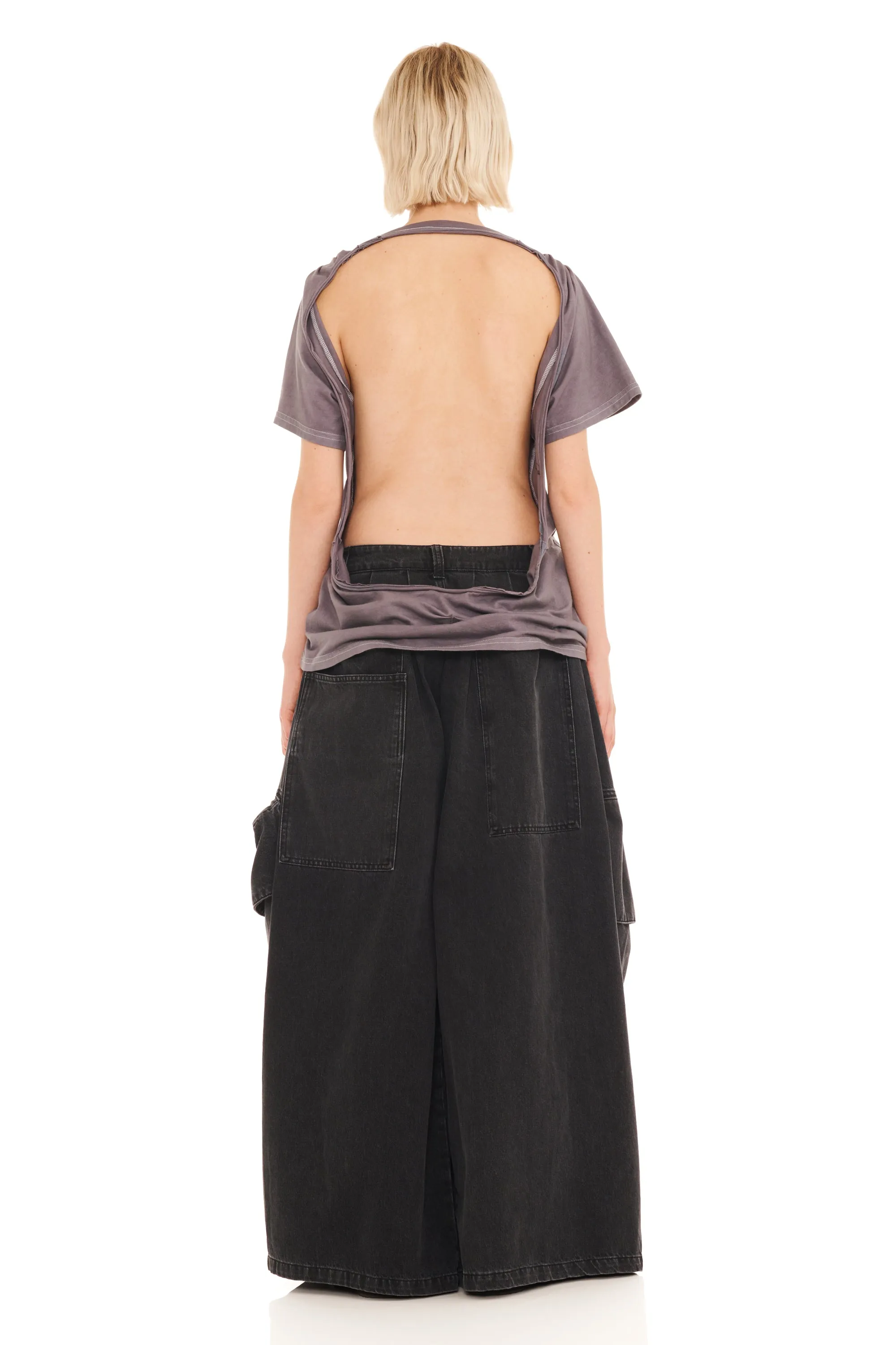 CHARCOAL HAZEL CARGO PANT sold by Collina Strada product image thumbnail 2