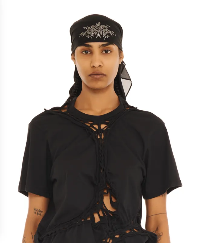 BLACK PRINCESS FOULARD made by Collina Strada