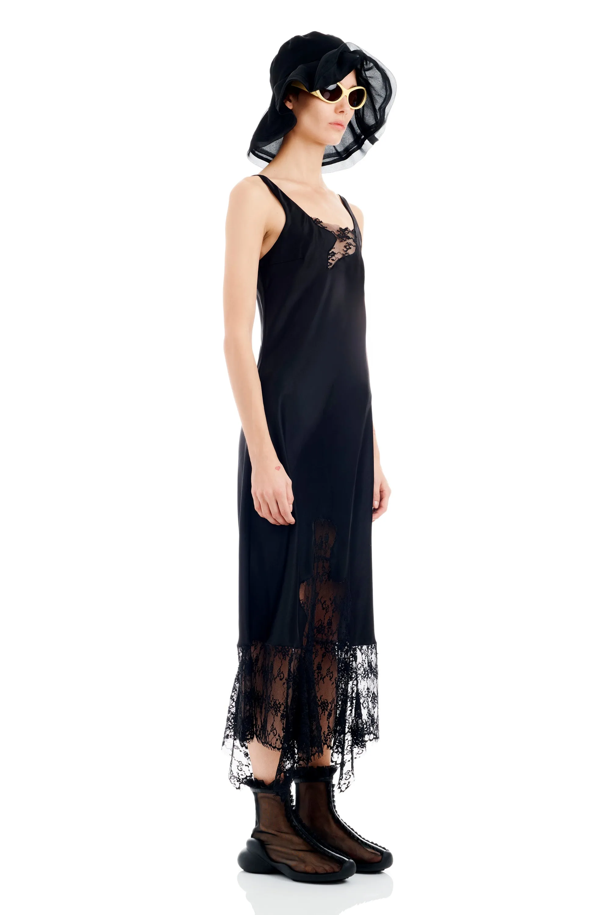 BLACK ANEMONE DRESS sold by Collina Strada product image thumbnail 4
