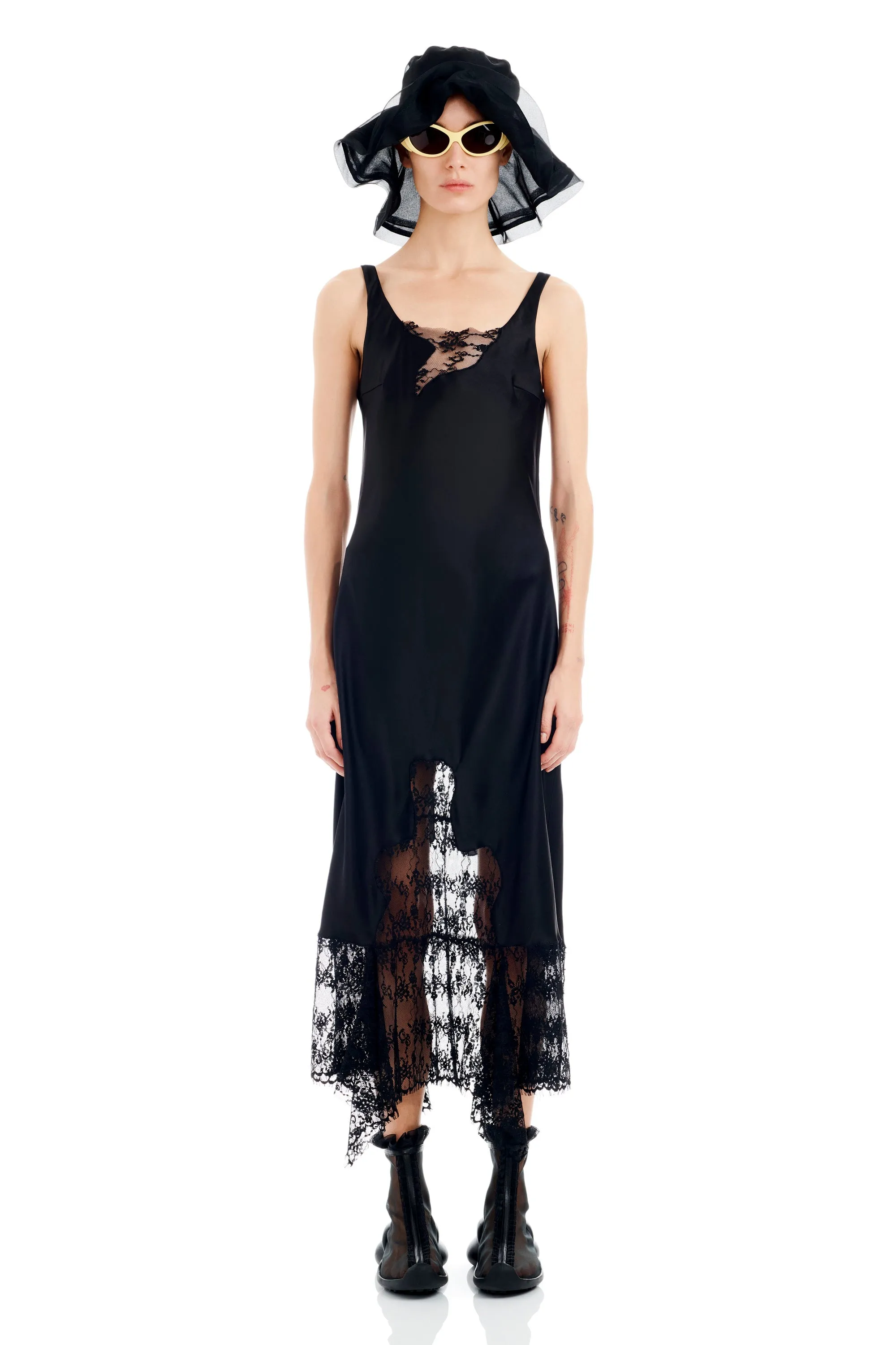 BLACK ANEMONE DRESS sold by Collina Strada product image thumbnail 2