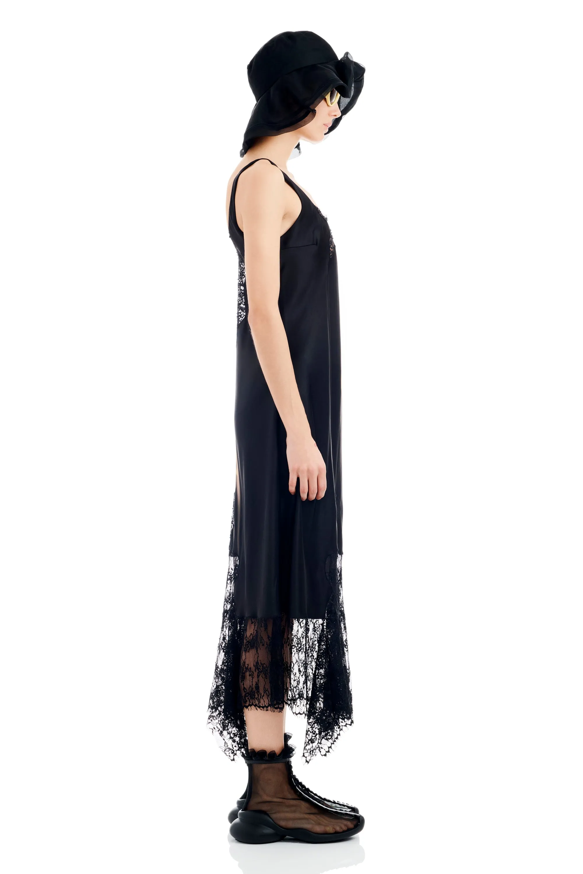 BLACK ANEMONE DRESS sold by Collina Strada product image thumbnail 3