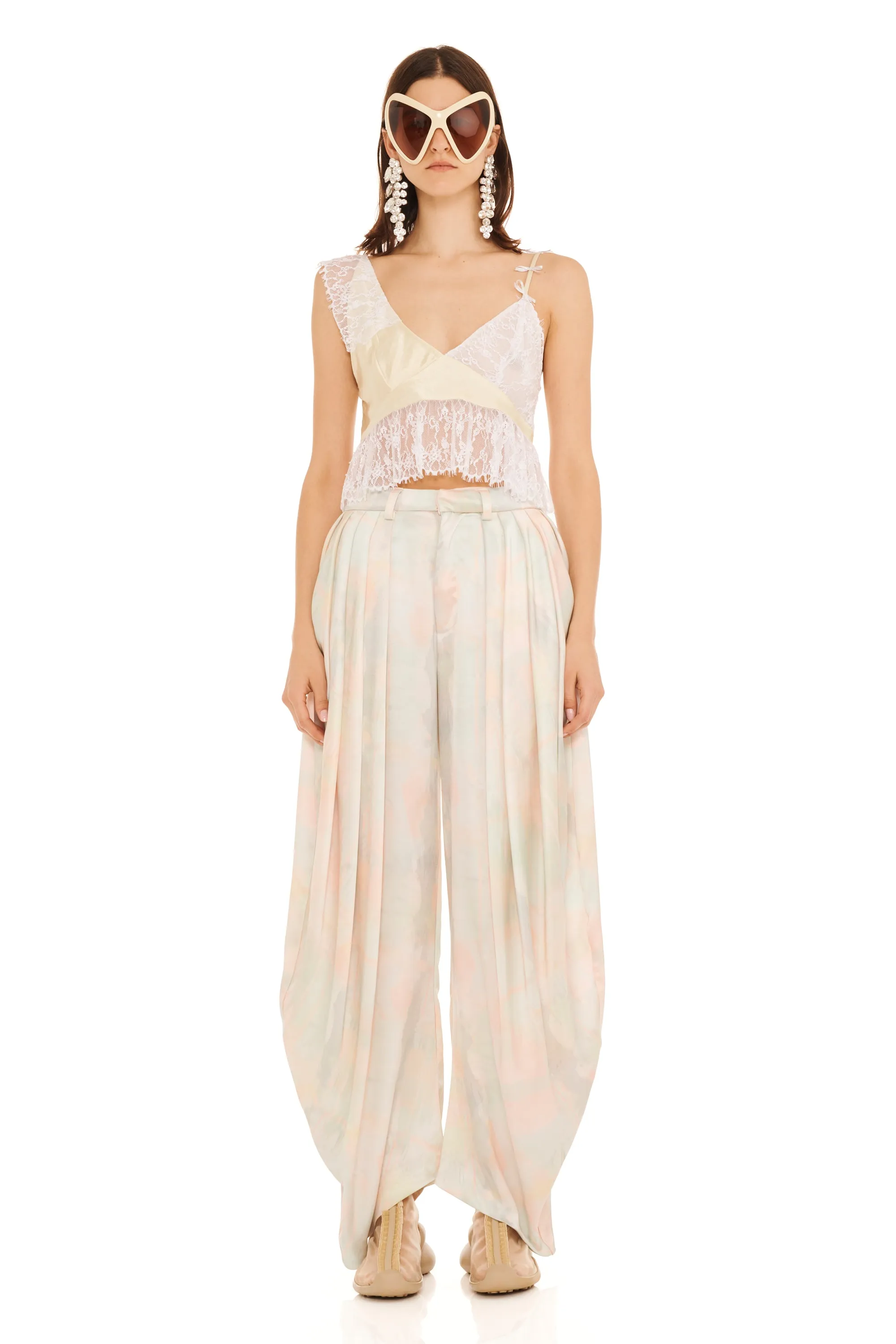 GUA SHA PLAID SIMONE PANT sold by Collina Strada