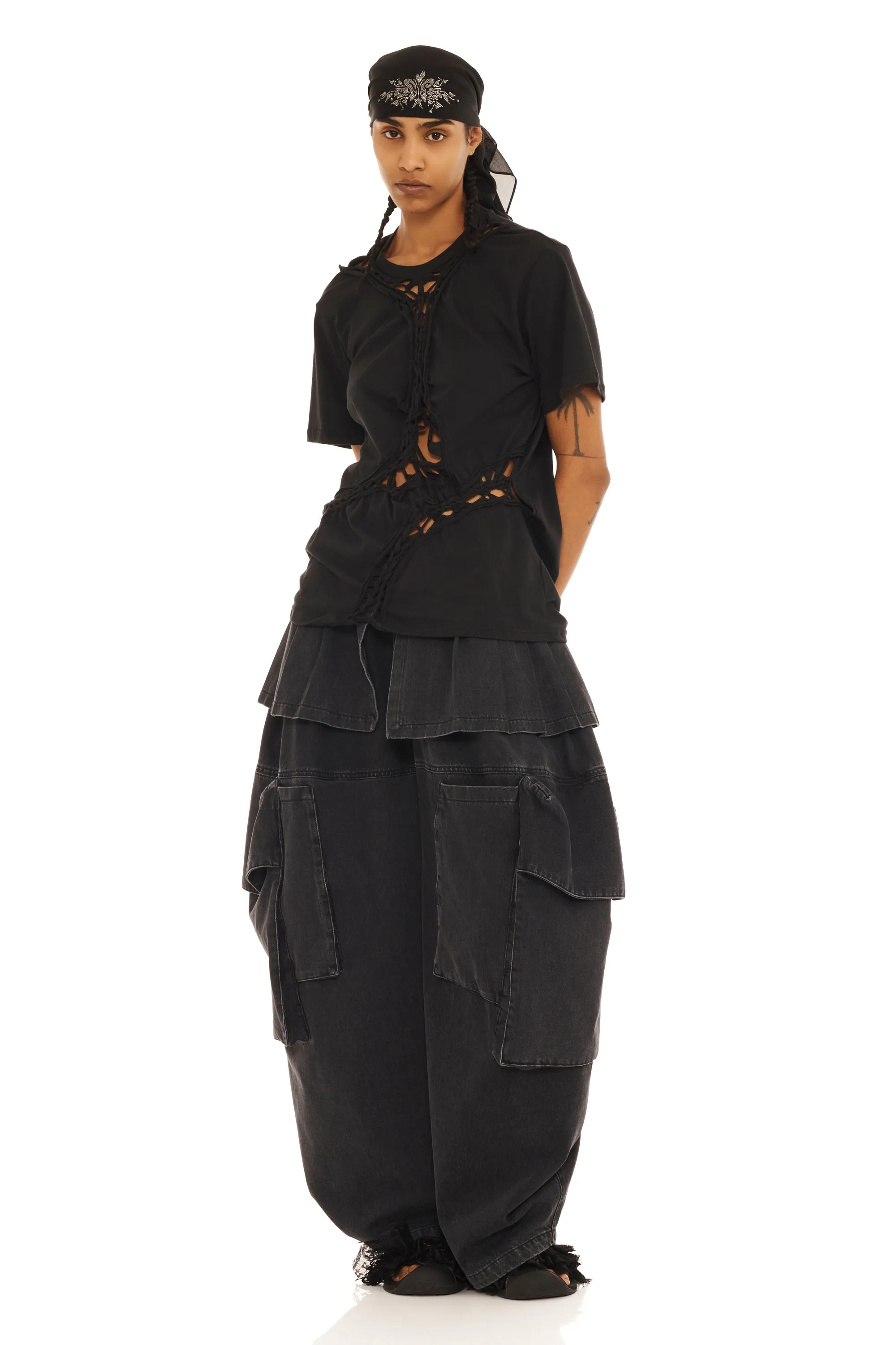 BLACK MINI TOSH TEE sold by Collina Strada product image thumbnail 2