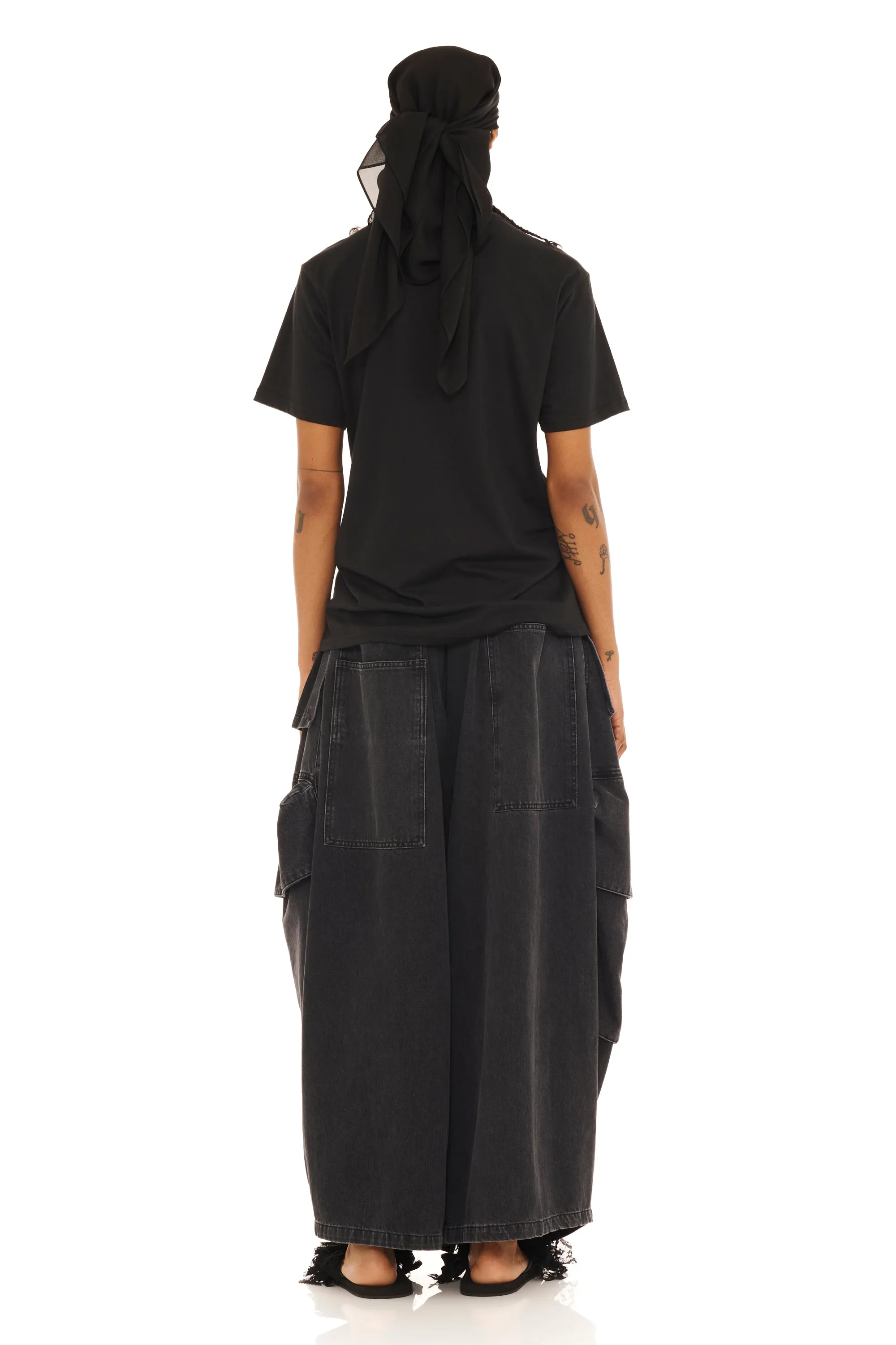 BLACK MINI TOSH TEE sold by Collina Strada product image thumbnail 5