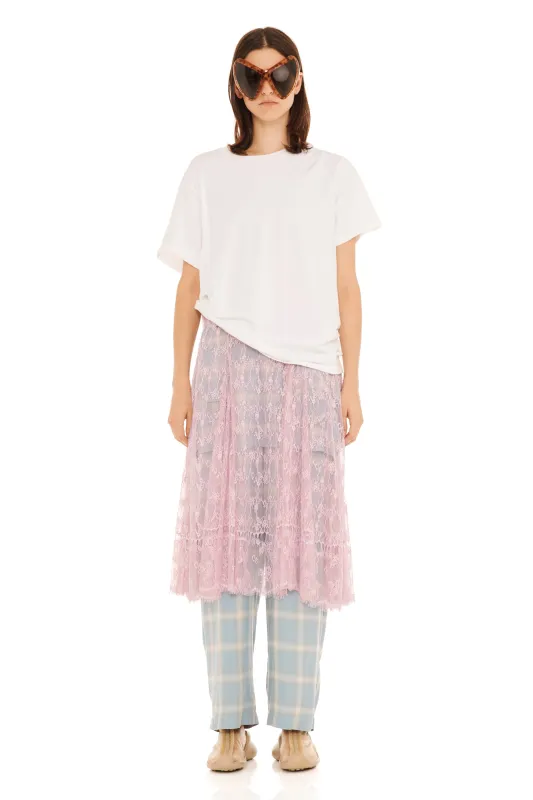 WHITE SORREL TEE made by Collina Strada