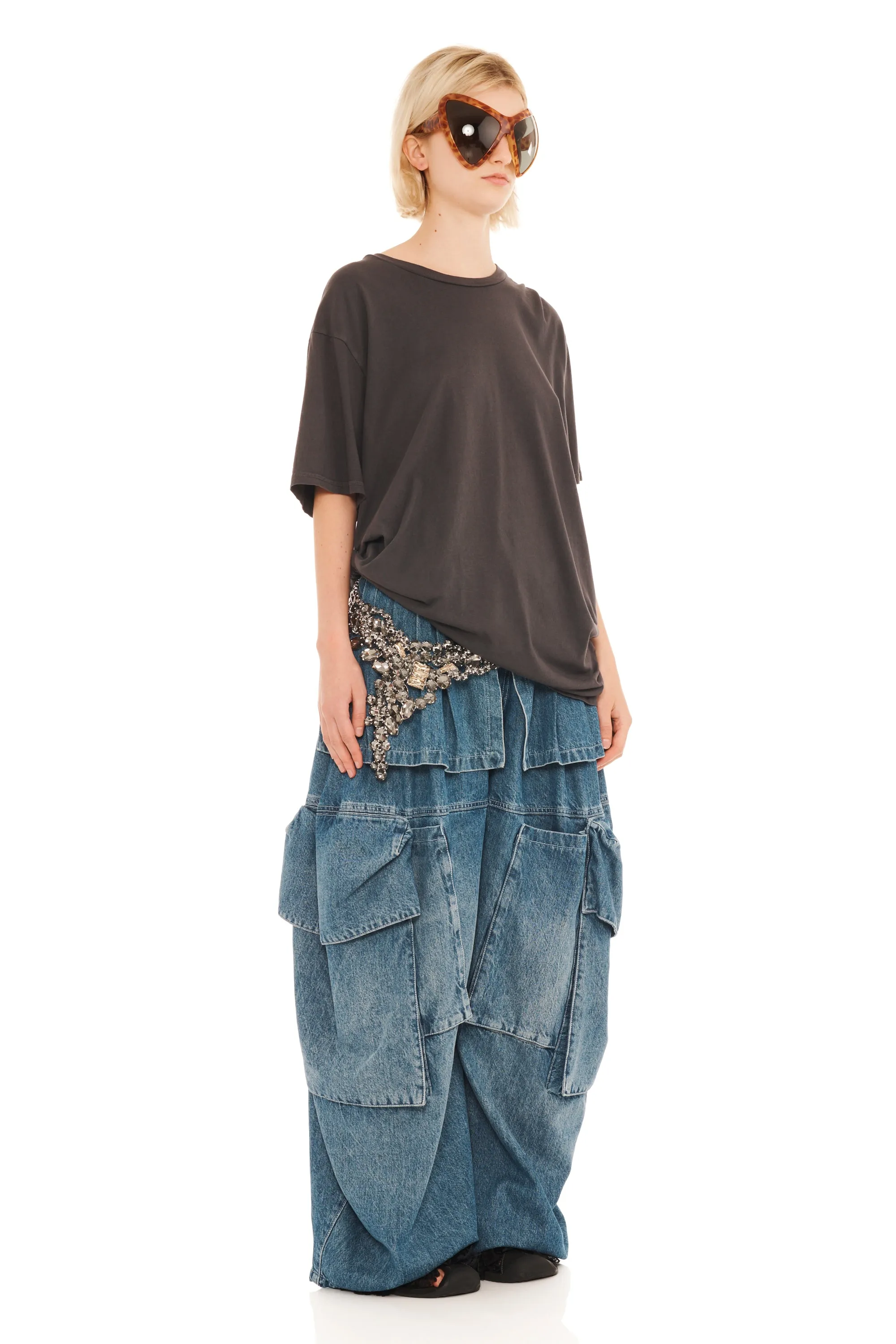 CHARCOAL SORREL TEE sold by Collina Strada product image thumbnail 4