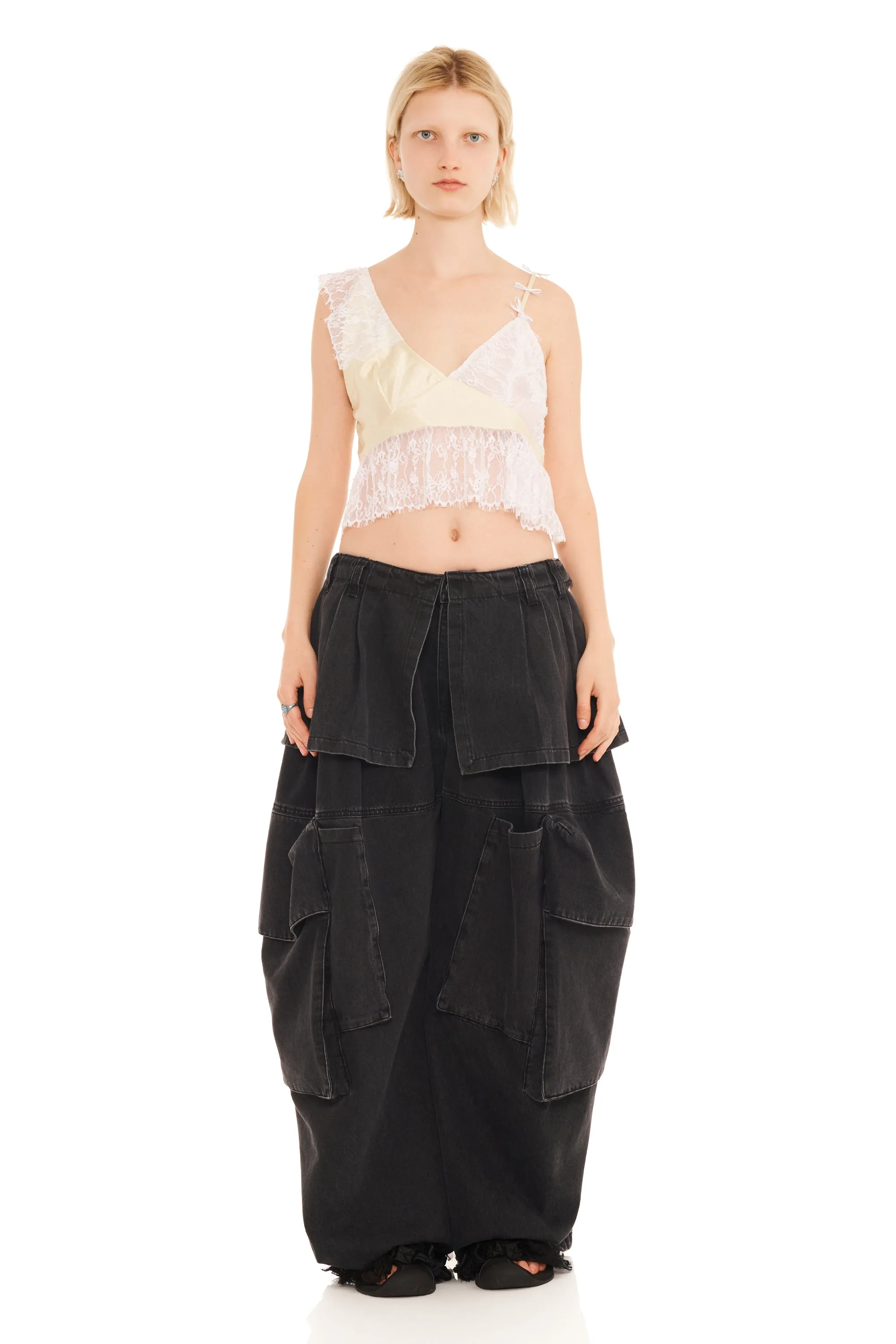 BUTTER YELLOW DAHLIA TANK sold by Collina Strada product image thumbnail 5