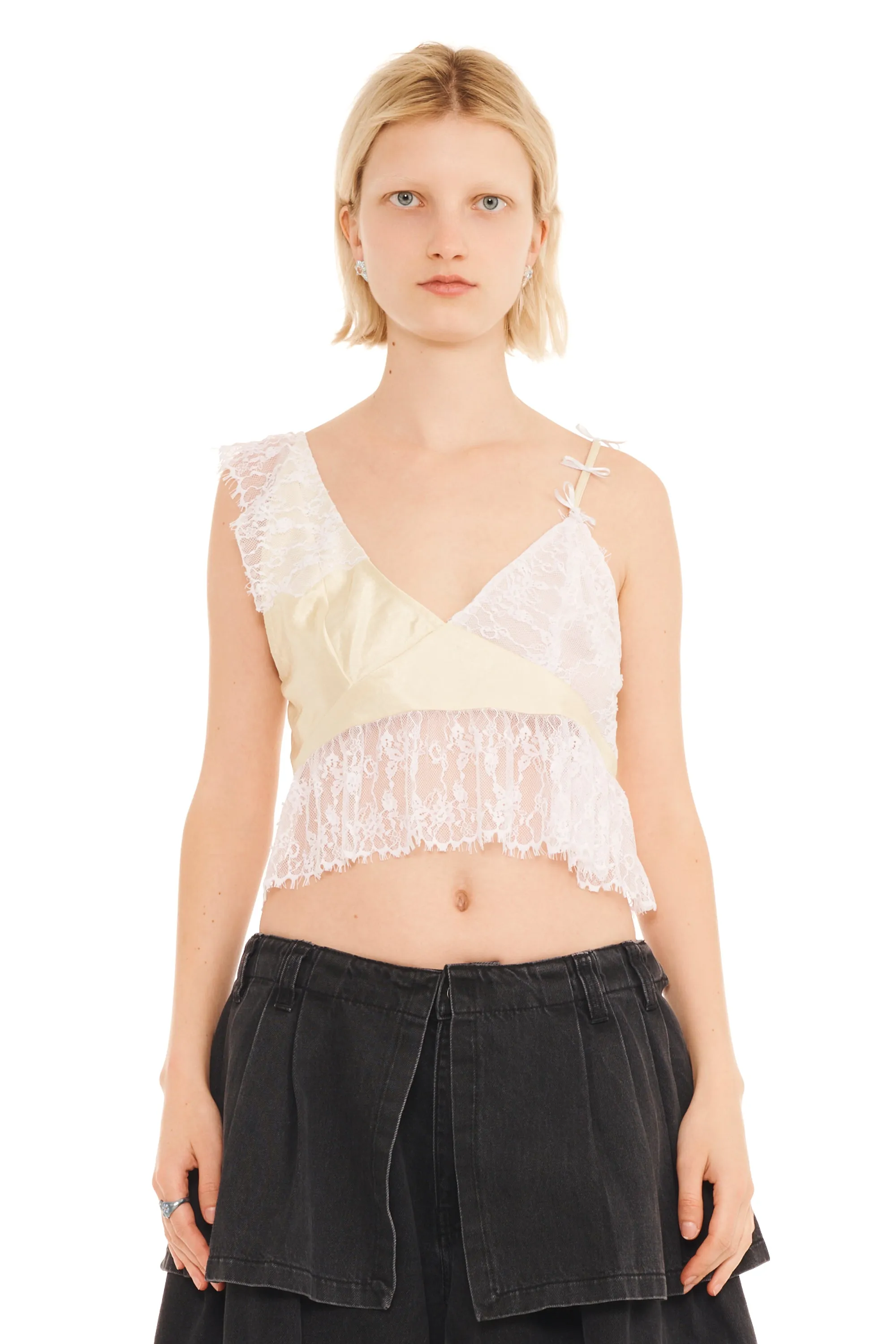 BUTTER YELLOW DAHLIA TANK sold by Collina Strada product image thumbnail 2