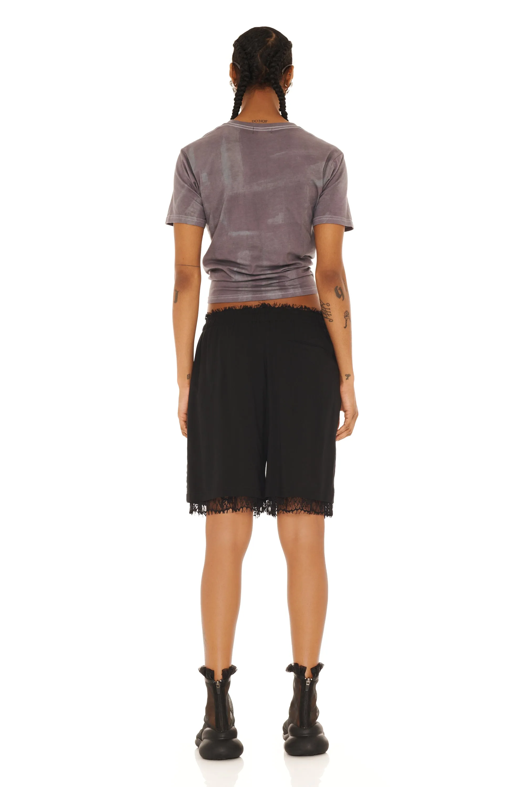 BLACK ODEON SHORT sold by Collina Strada product image thumbnail 4