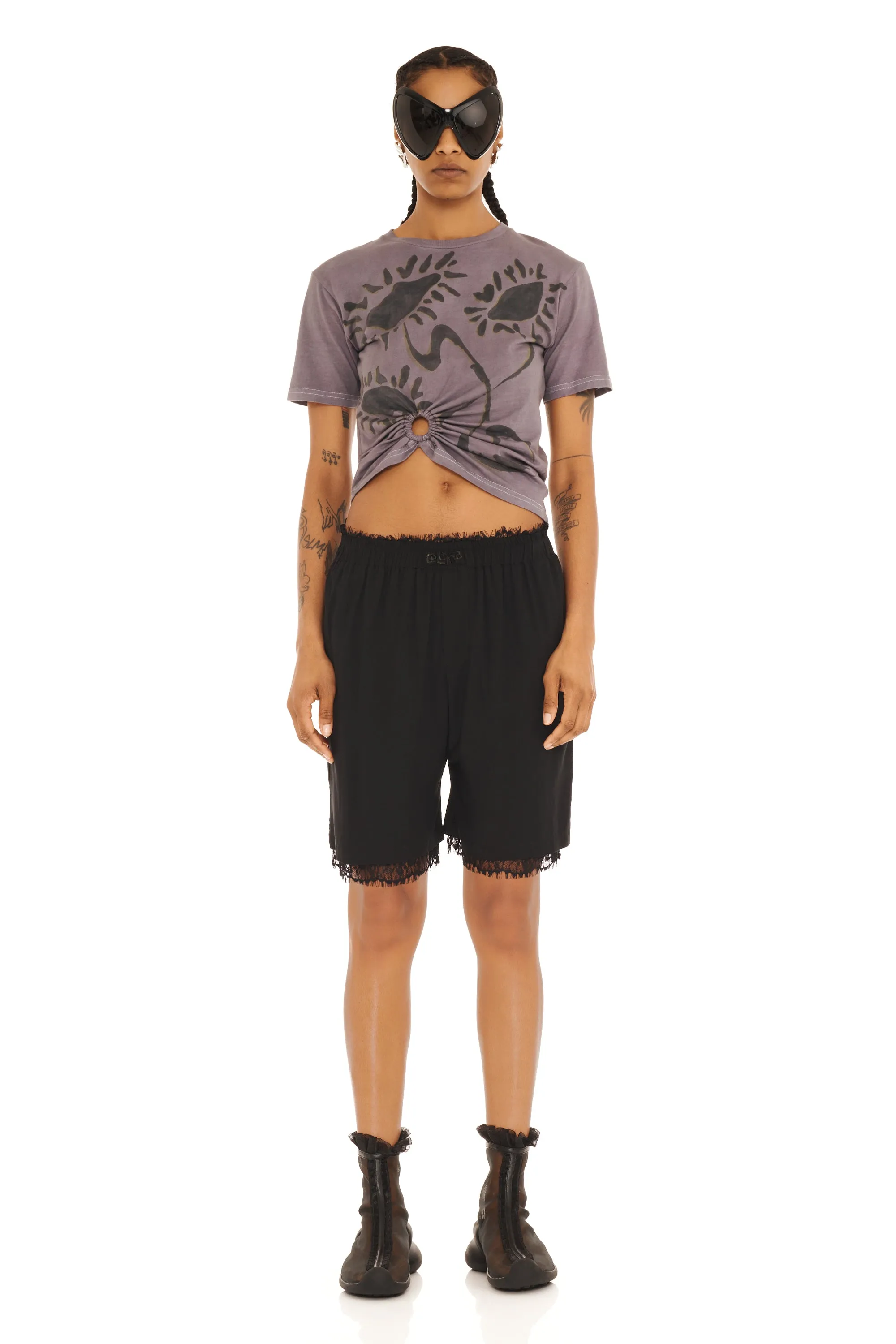 BLACK ODEON SHORT sold by Collina Strada