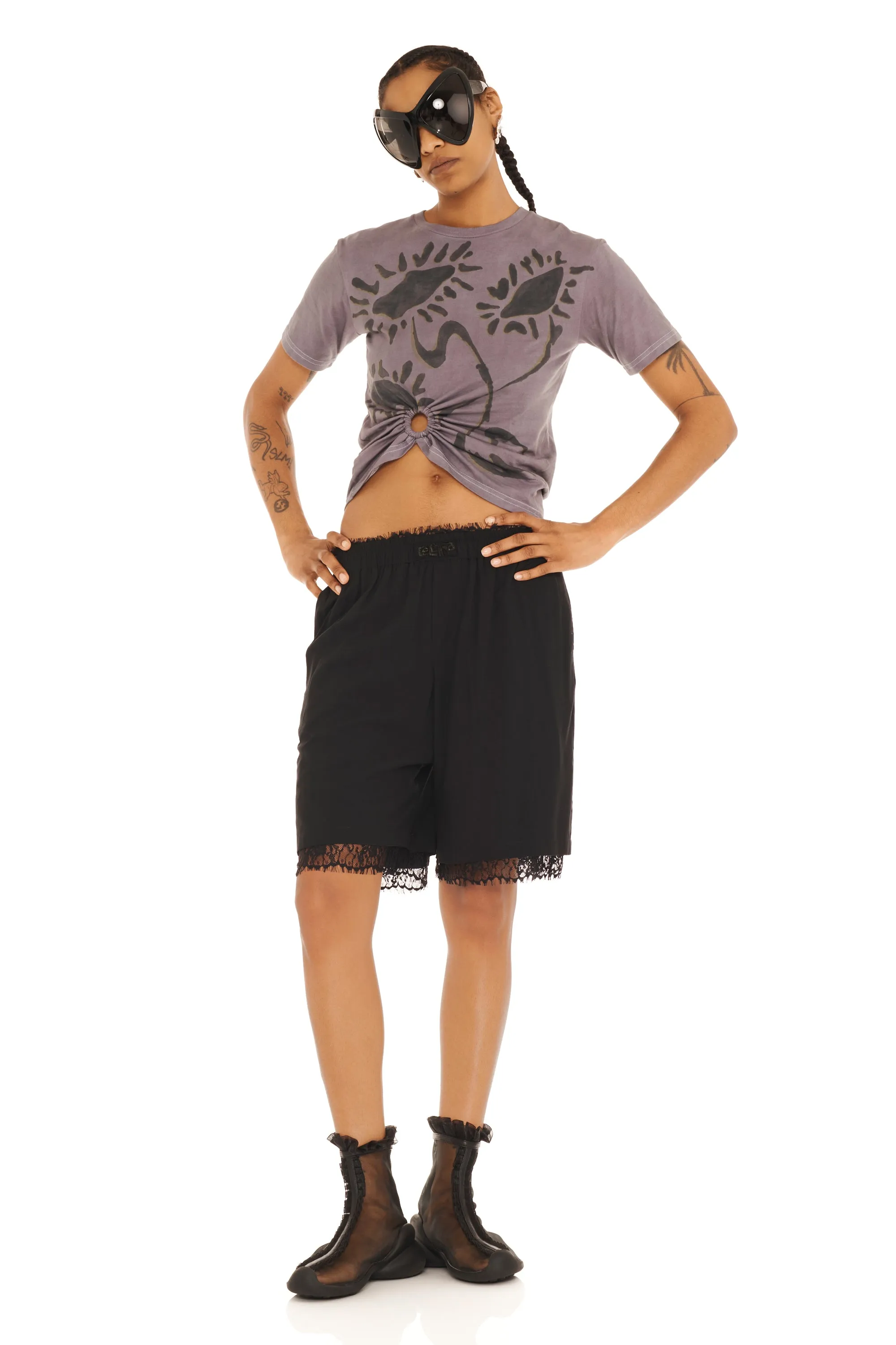 BLACK ODEON SHORT sold by Collina Strada product image thumbnail 5