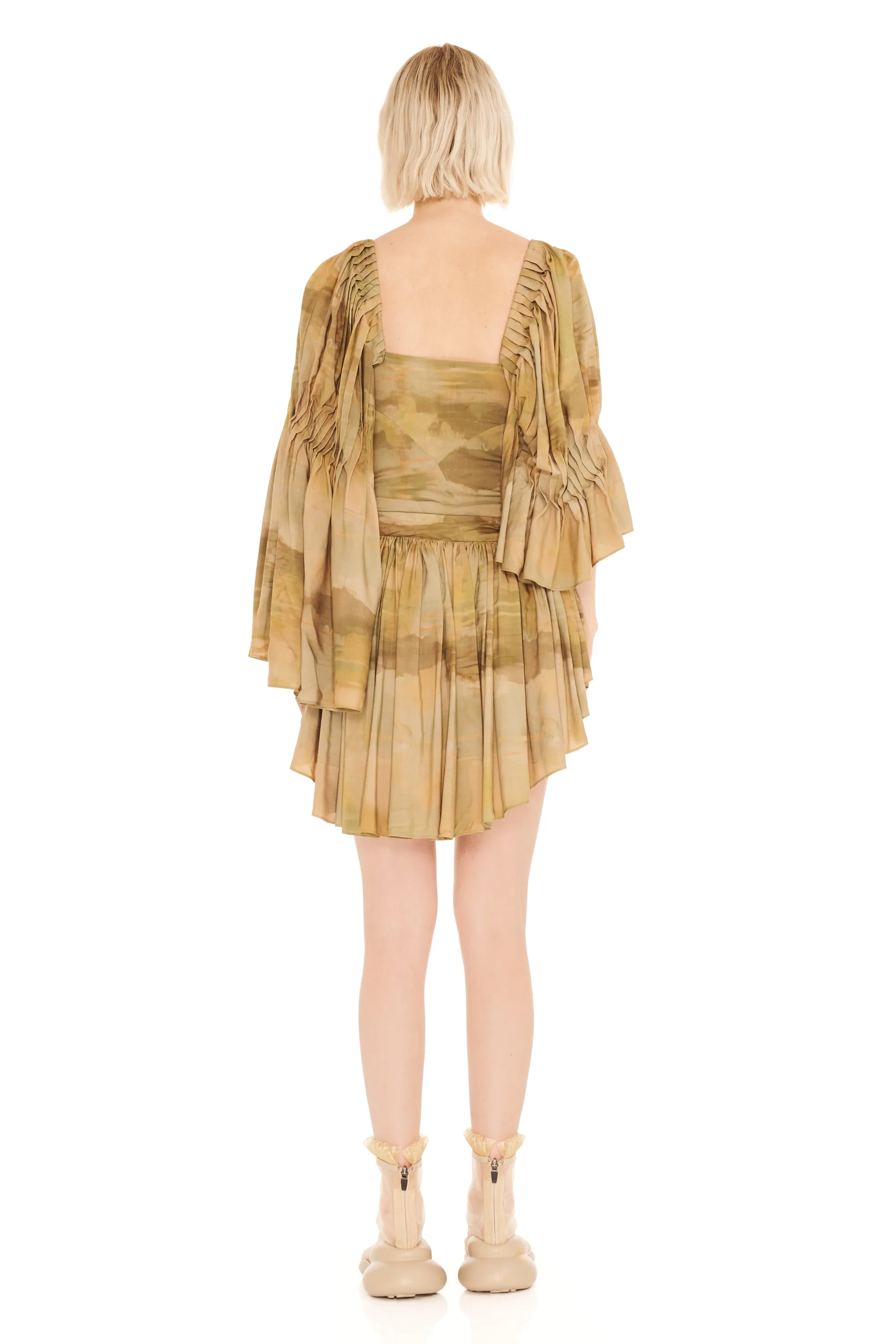 OLIVE GUA SHA HONEYSUCKLE DRESS sold by Collina Strada product image thumbnail 3